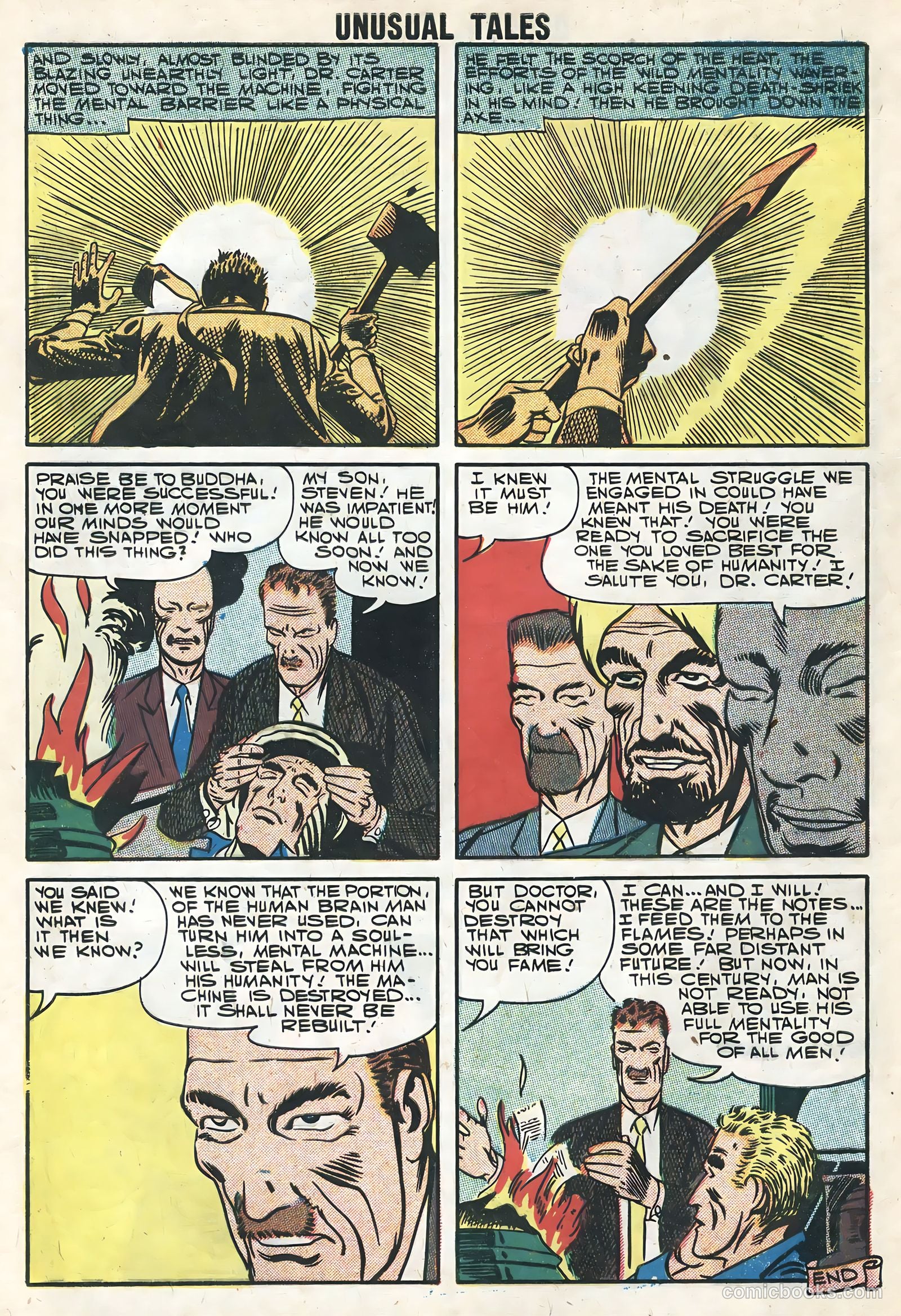 Unusual Tales #10 (1958) — page 28 of 36