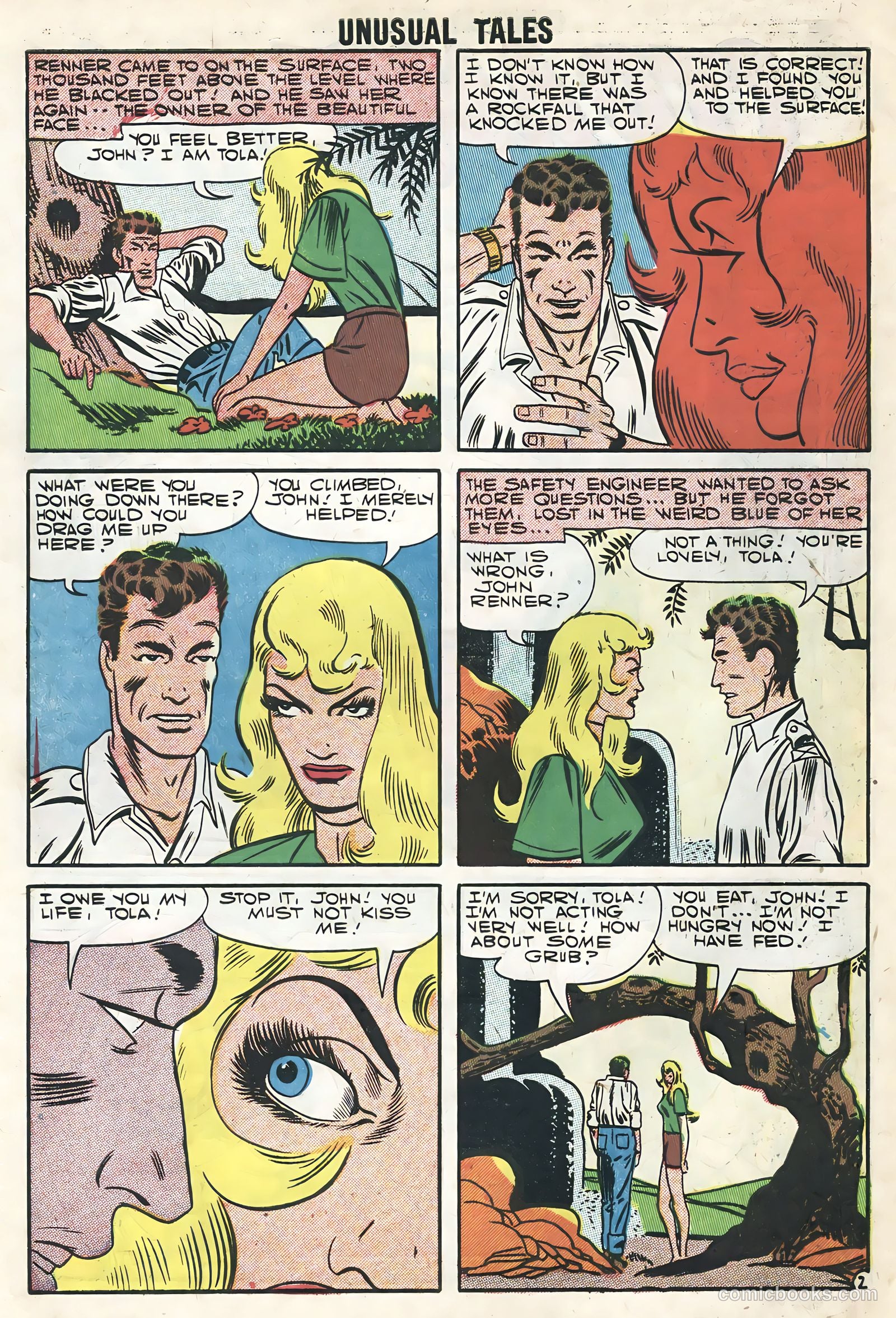 Unusual Tales #10 (1958) — page 30 of 36