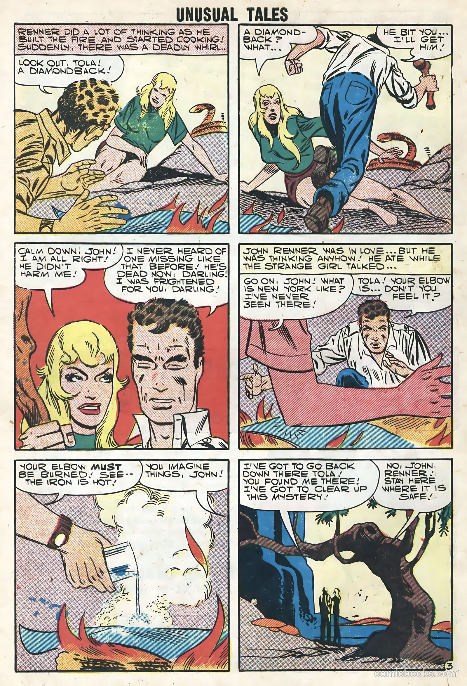 Unusual Tales #10 (1958) — page 32 of 36