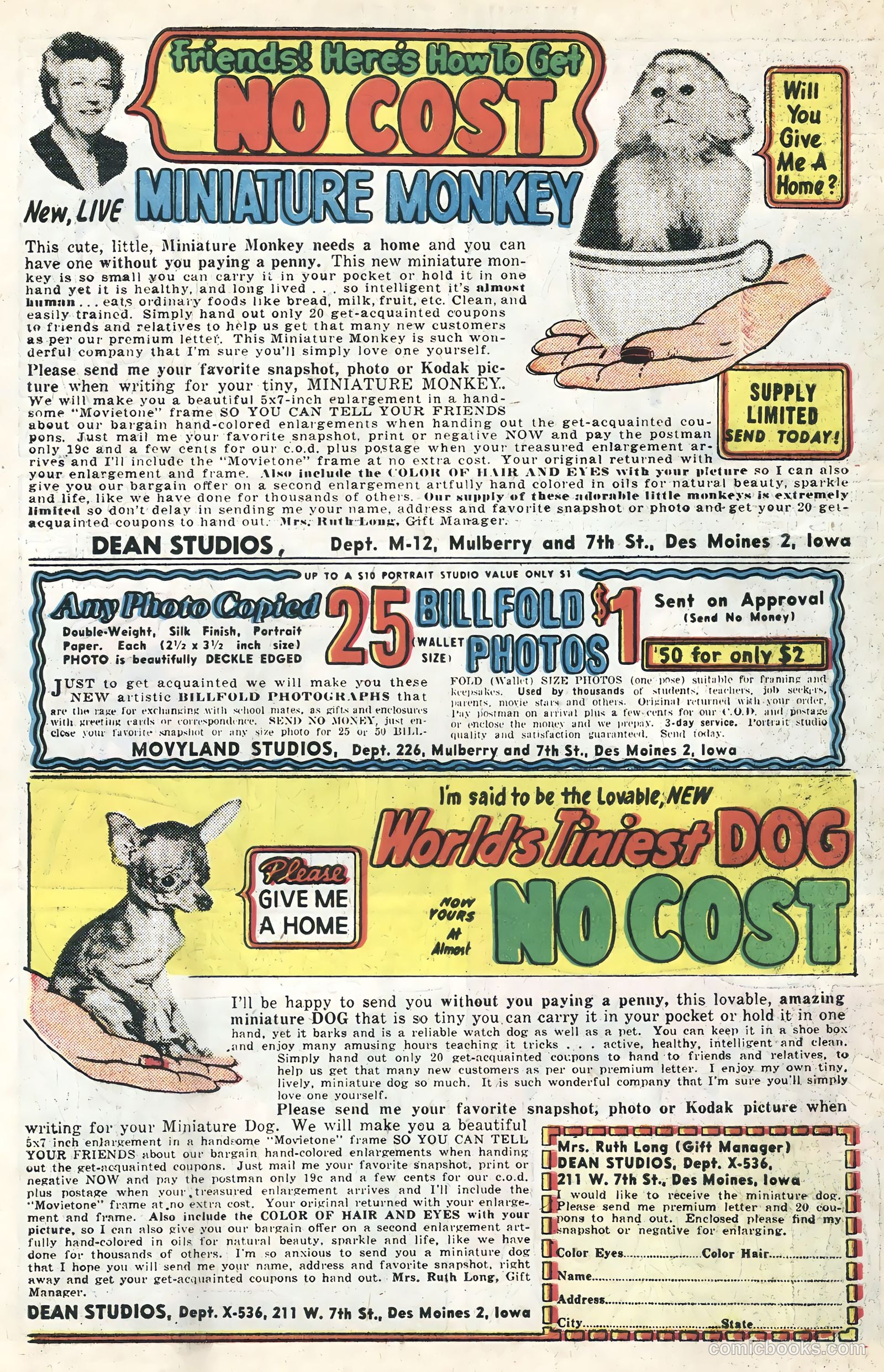 Unusual Tales #10 (1958) — page 34 of 36