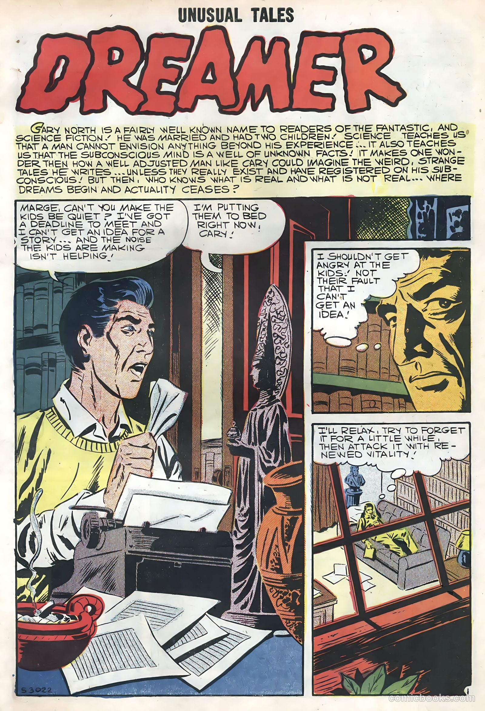 Unusual Tales #11 (1958) — page 3 of 68