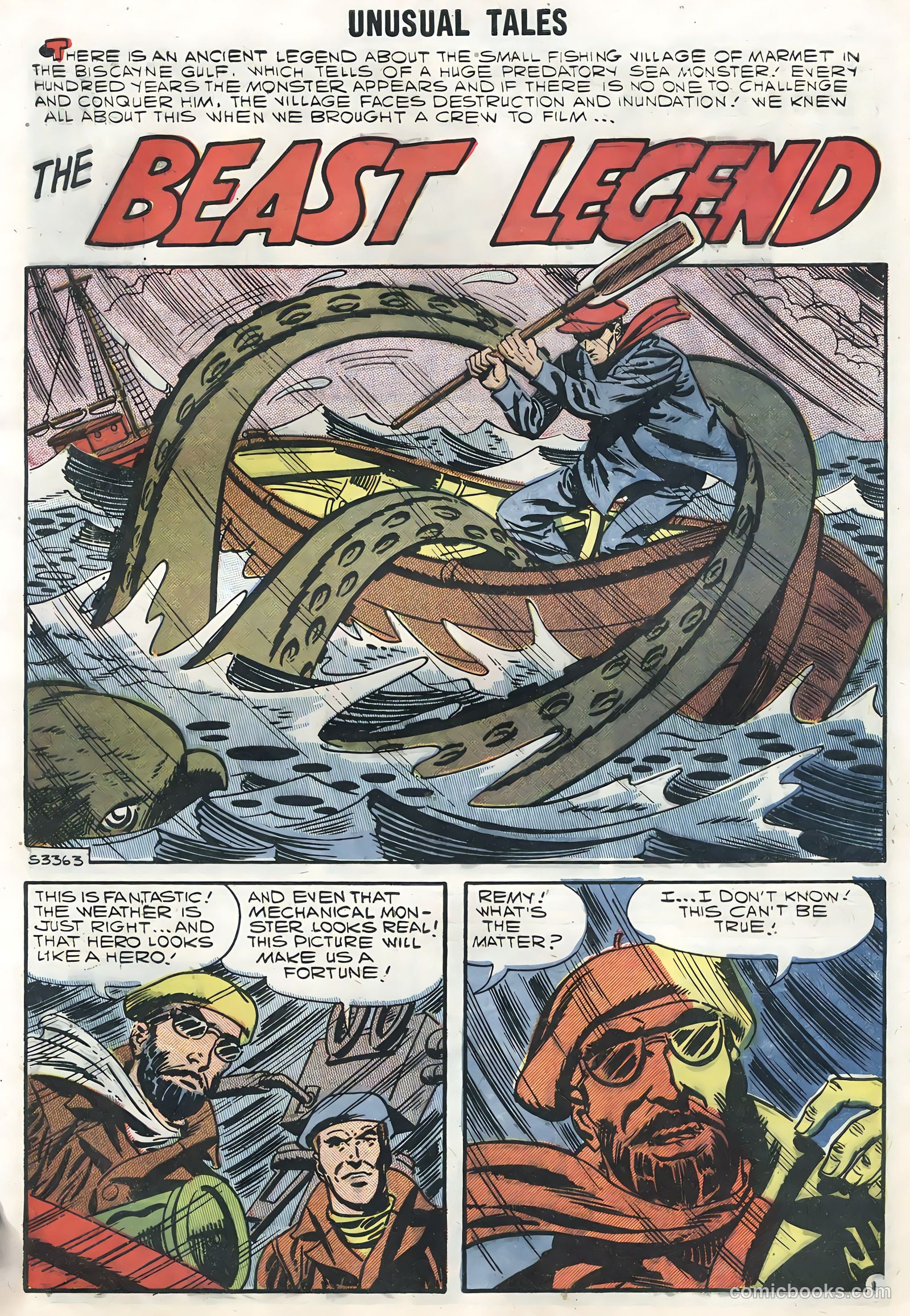 Unusual Tales #11 (1958) — page 17 of 68