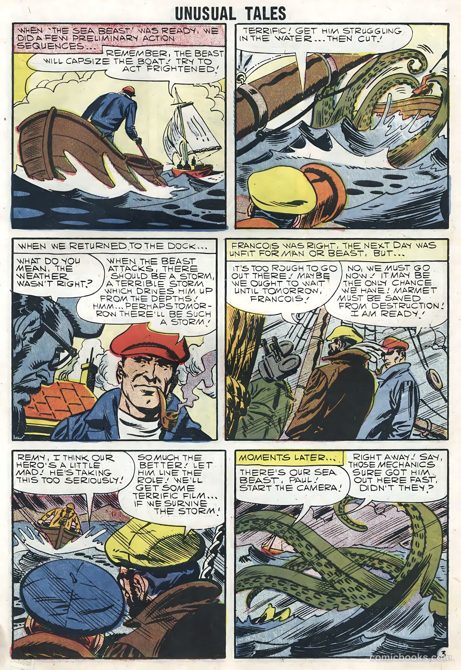 Unusual Tales #11 (1958) — page 19 of 68