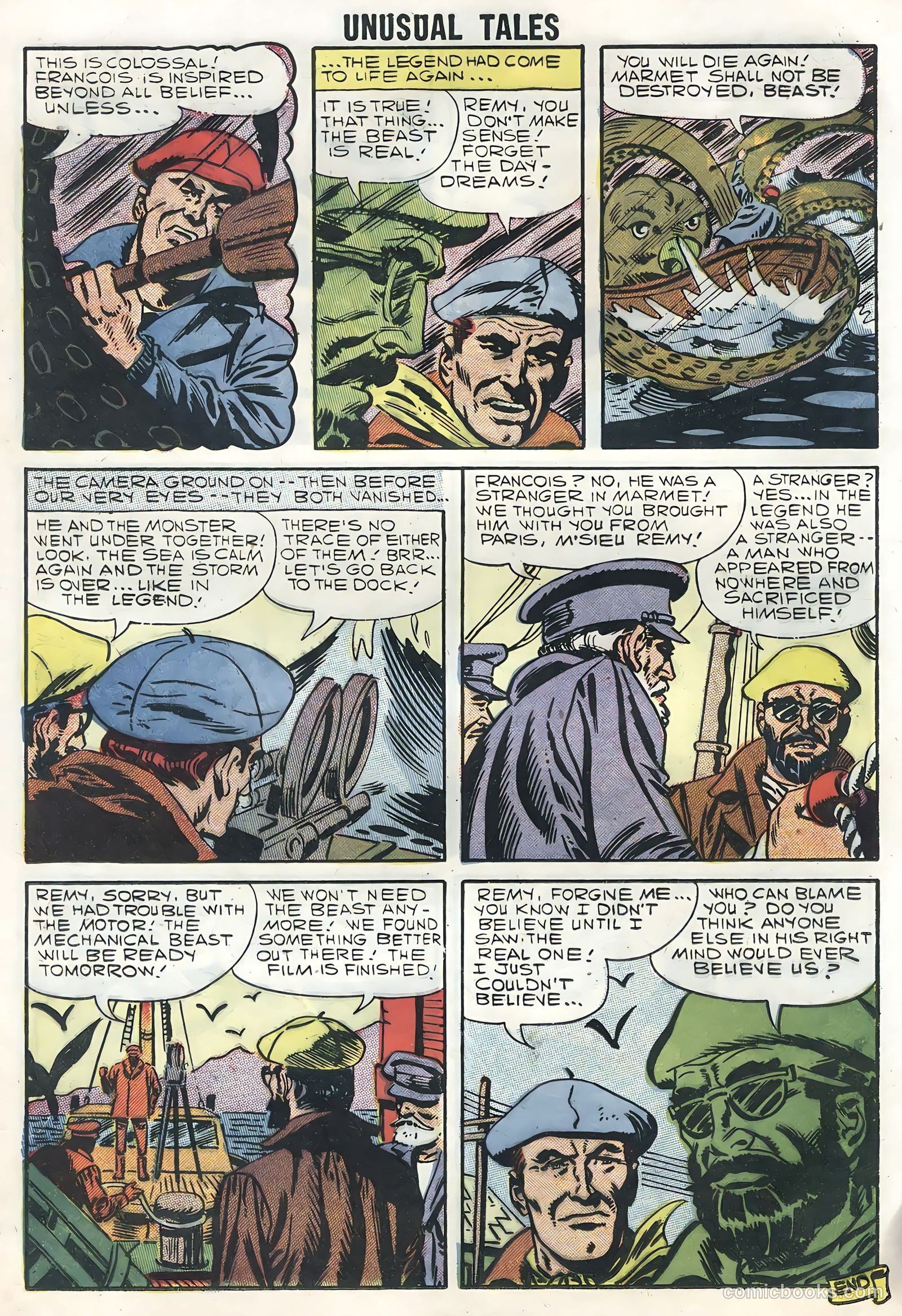 Unusual Tales #11 (1958) — page 20 of 68