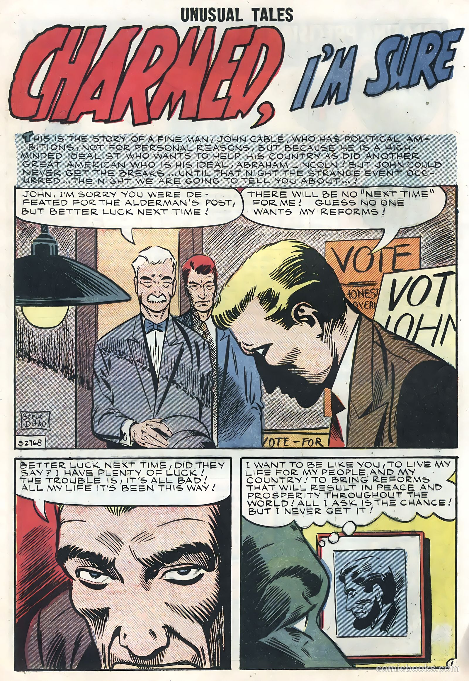 Unusual Tales #11 (1958) — page 22 of 68