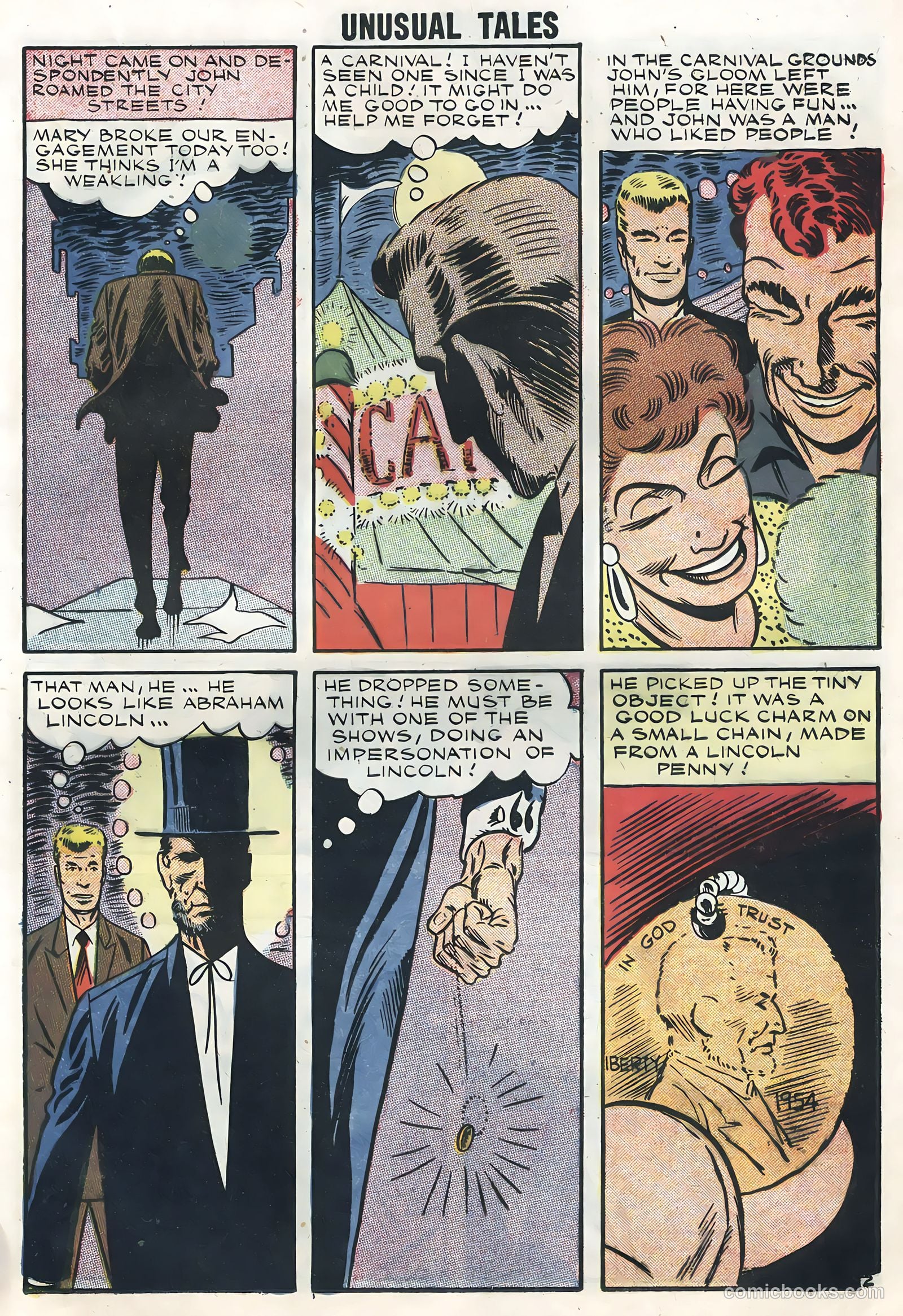 Unusual Tales #11 (1958) — page 23 of 68