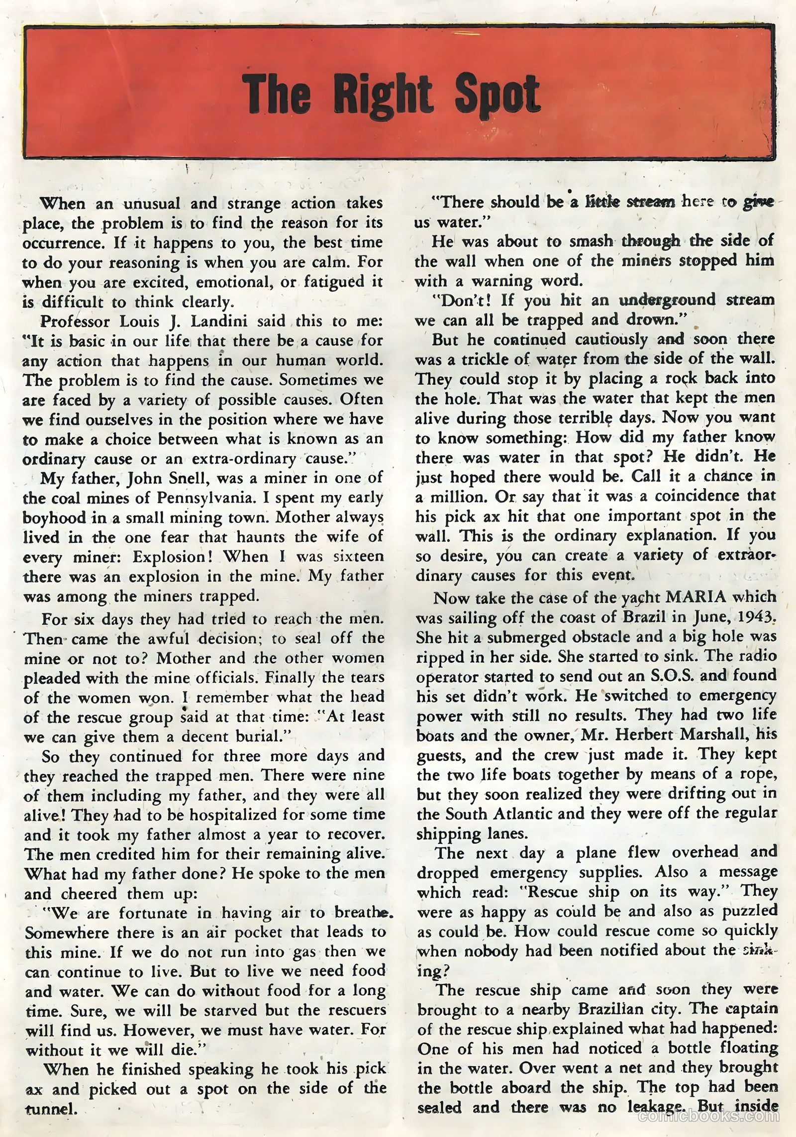 Unusual Tales #11 (1958) — page 27 of 68