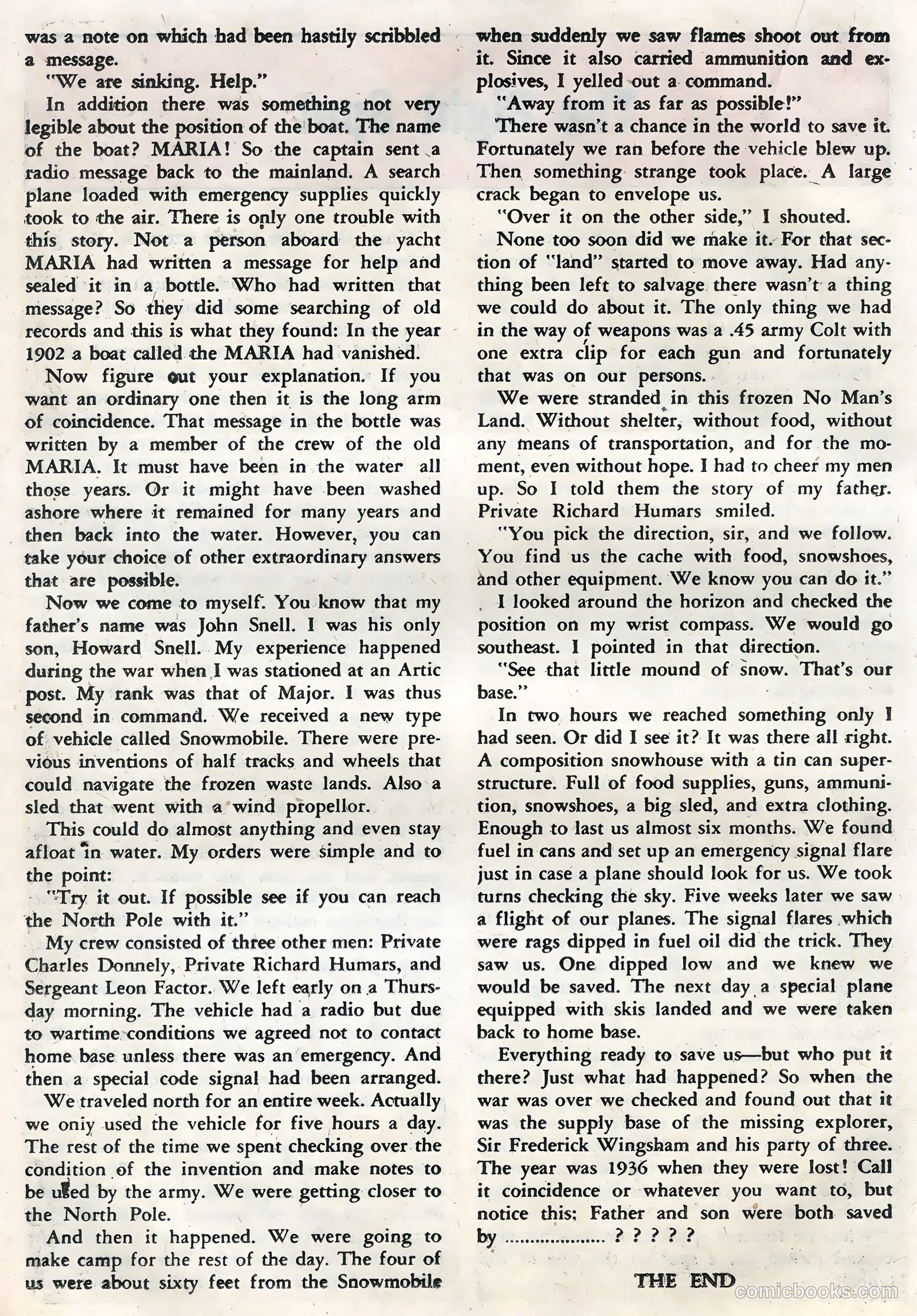 Unusual Tales #11 (1958) — page 28 of 68