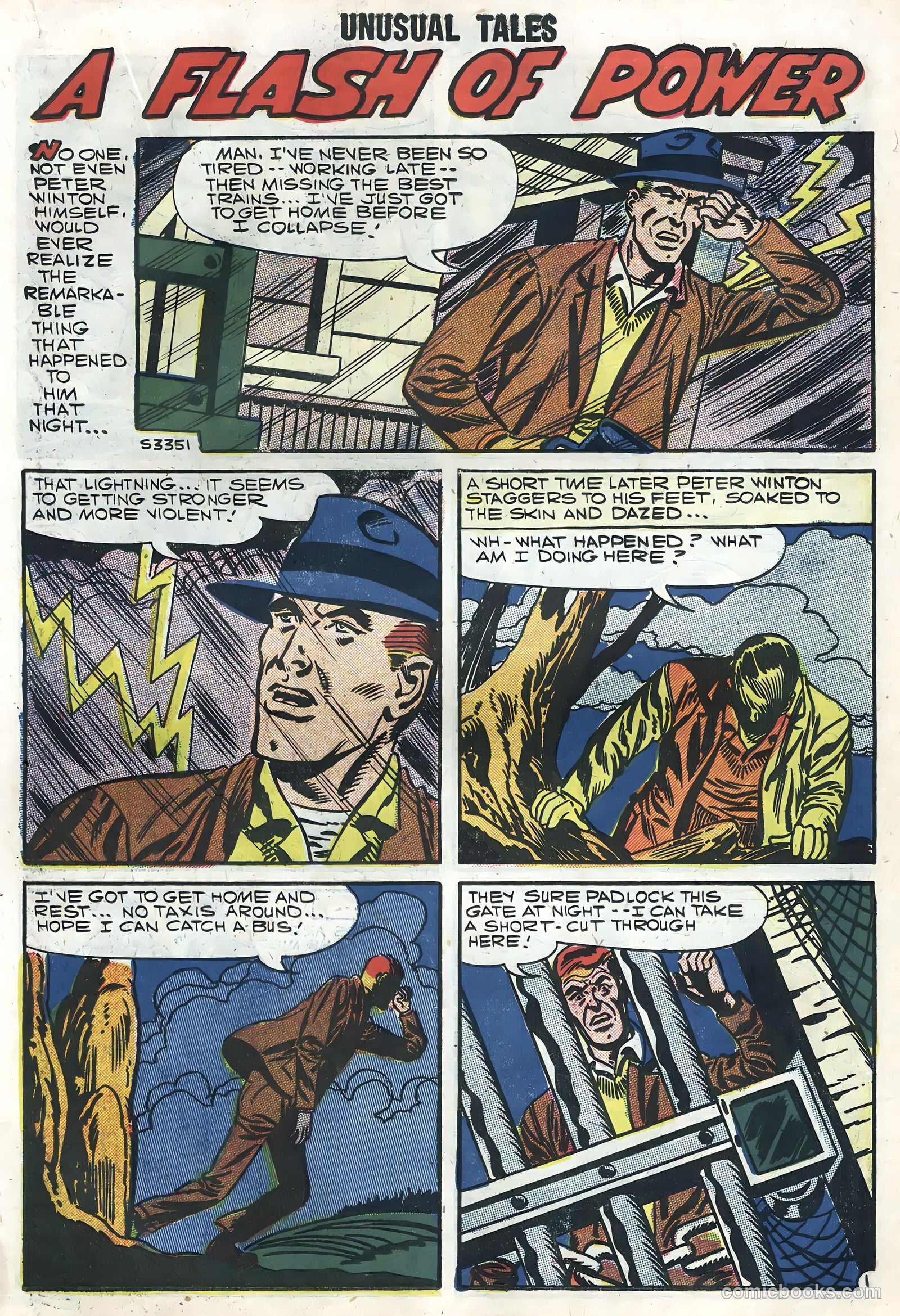 Unusual Tales #11 (1958) — page 29 of 68