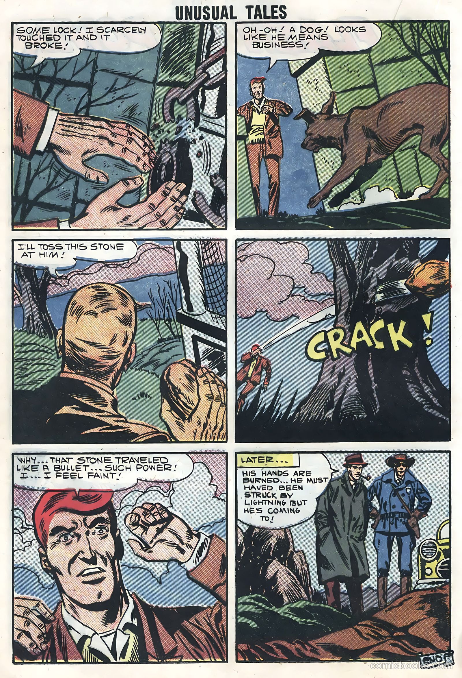 Unusual Tales #11 (1958) — page 30 of 68