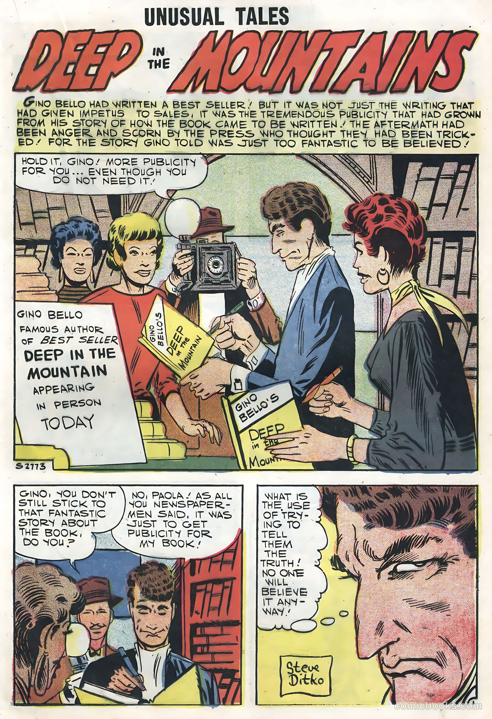 Unusual Tales #11 (1958) — page 31 of 68