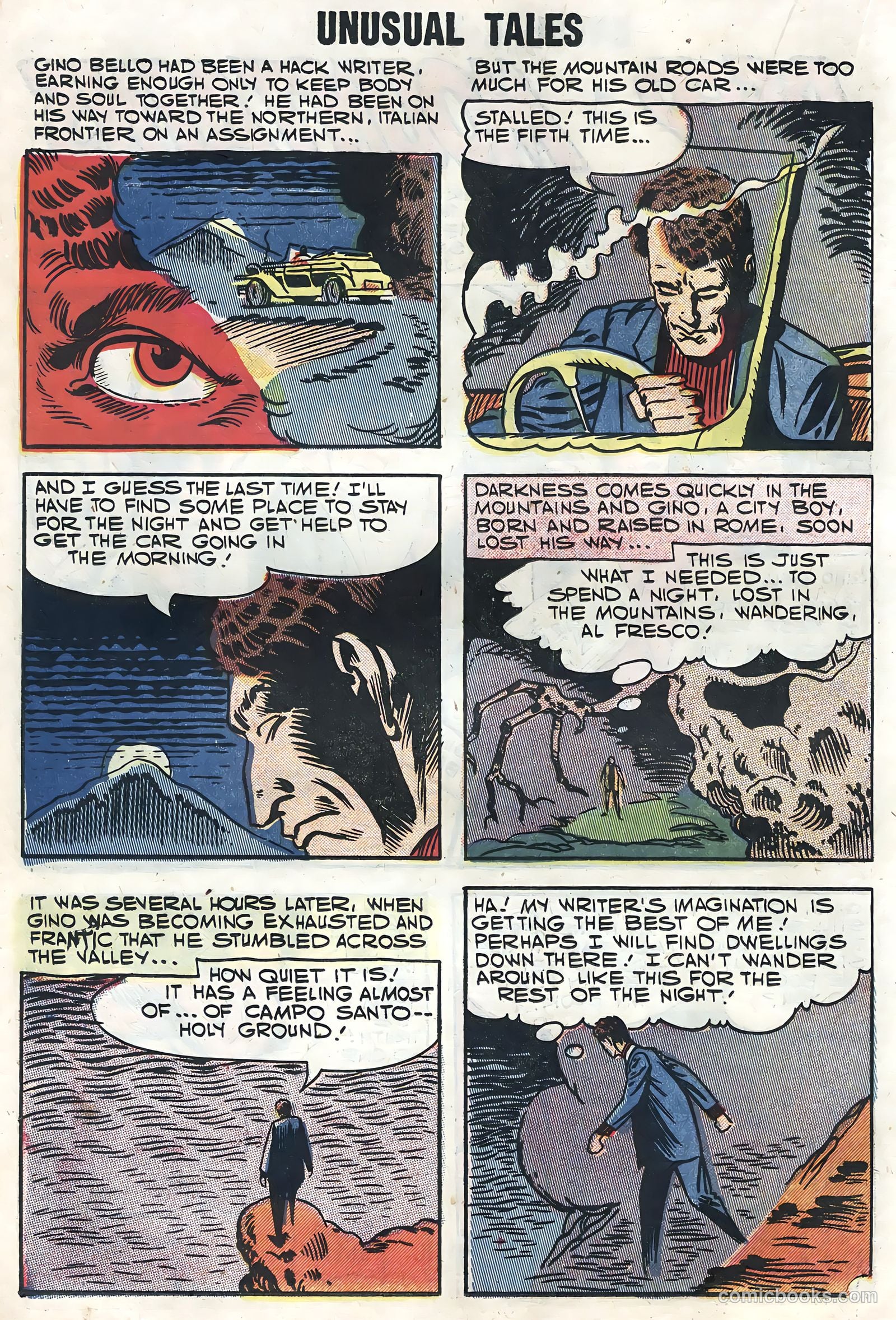 Unusual Tales #11 (1958) — page 32 of 68