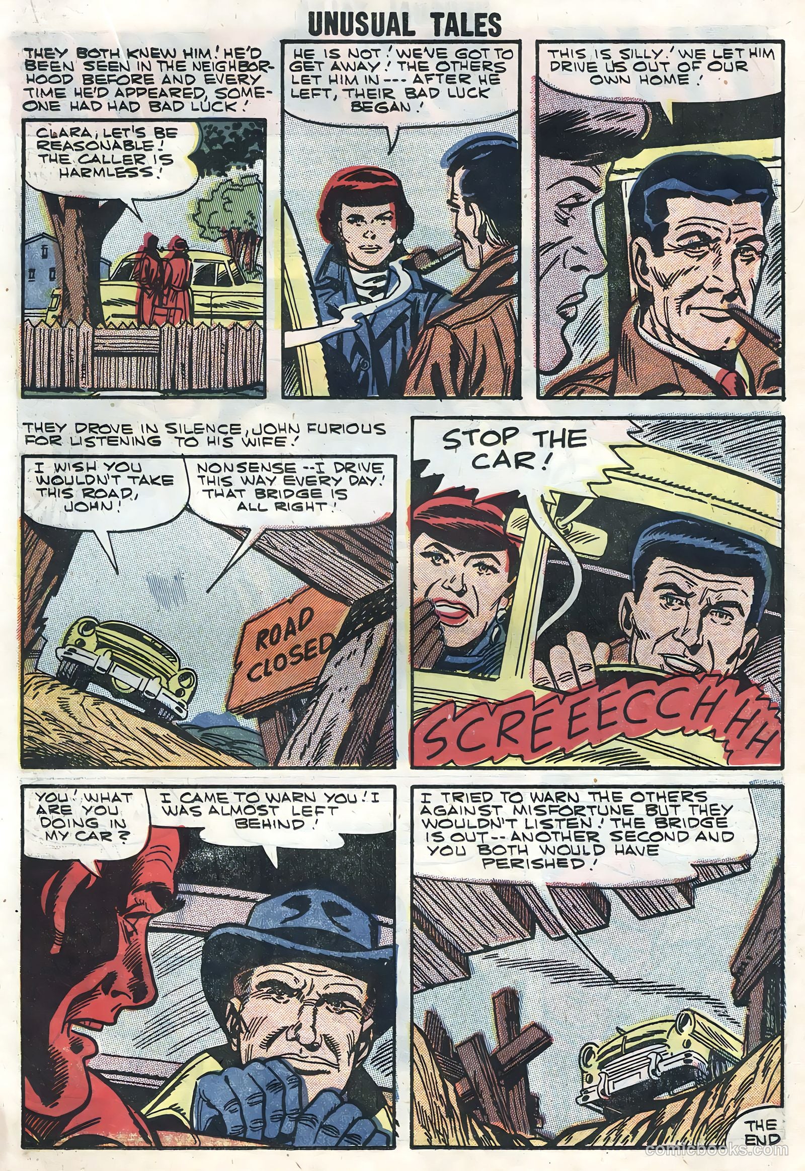 Unusual Tales #11 (1958) — page 37 of 68
