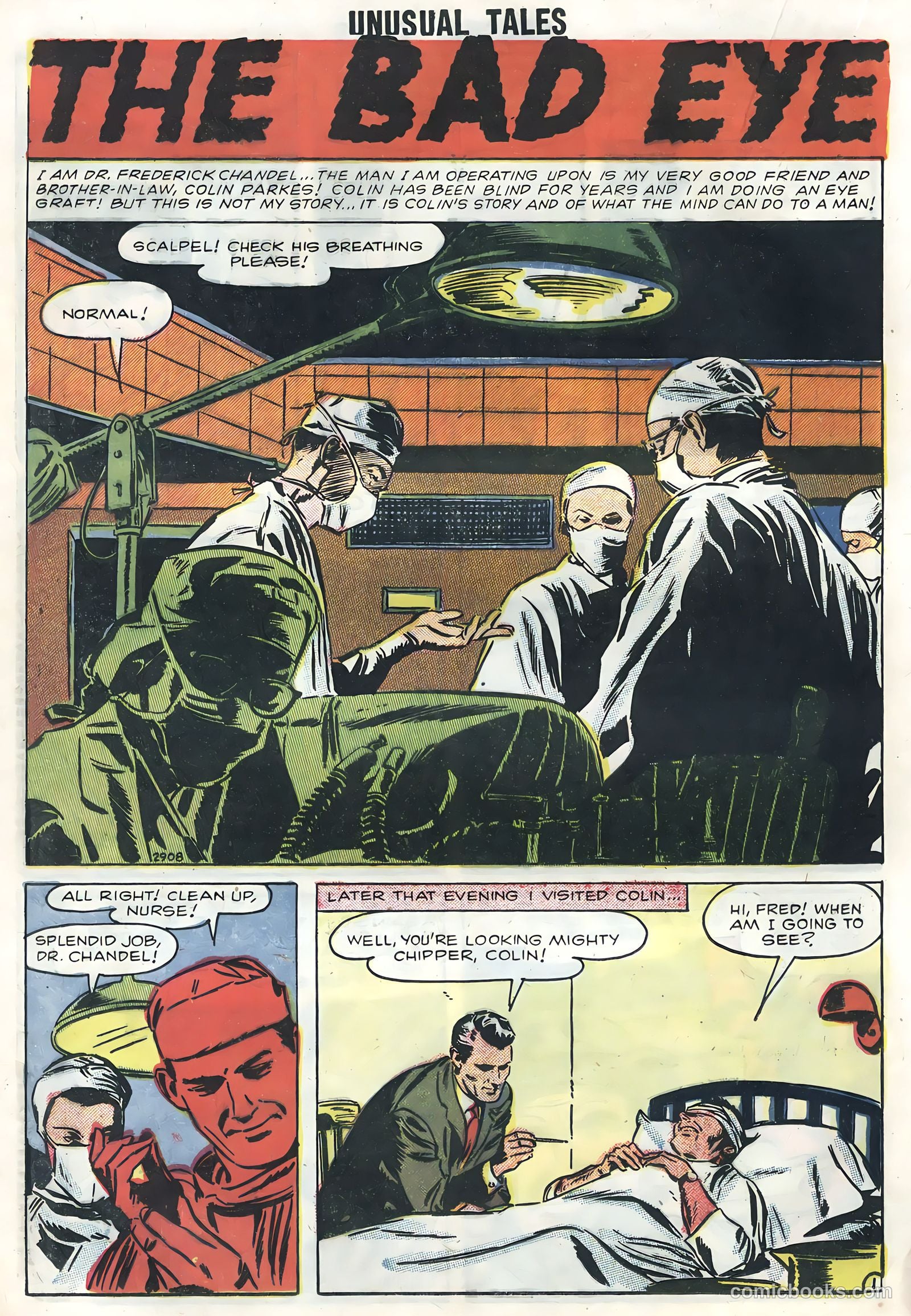 Unusual Tales #11 (1958) — page 38 of 68