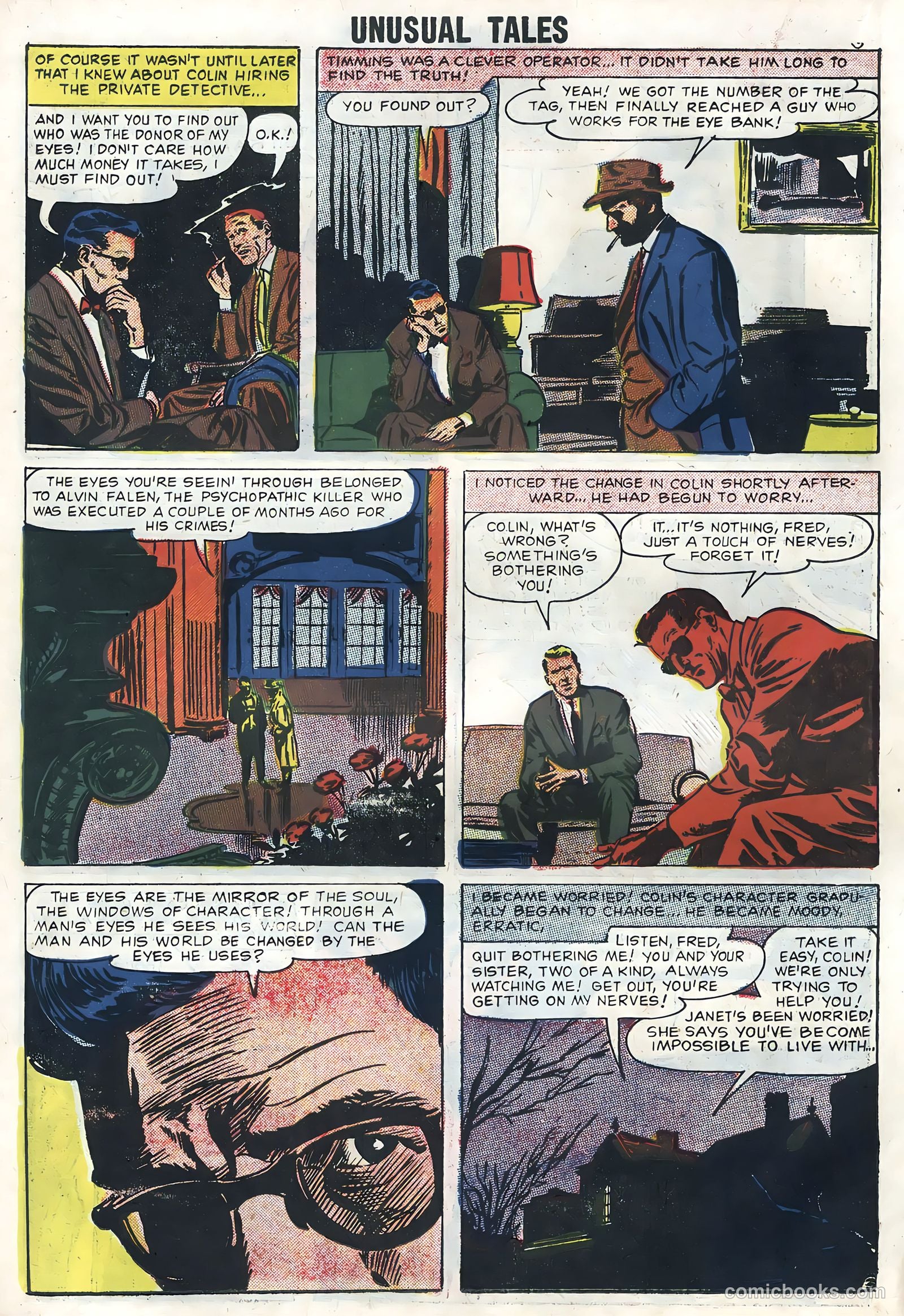 Unusual Tales #11 (1958) — page 40 of 68
