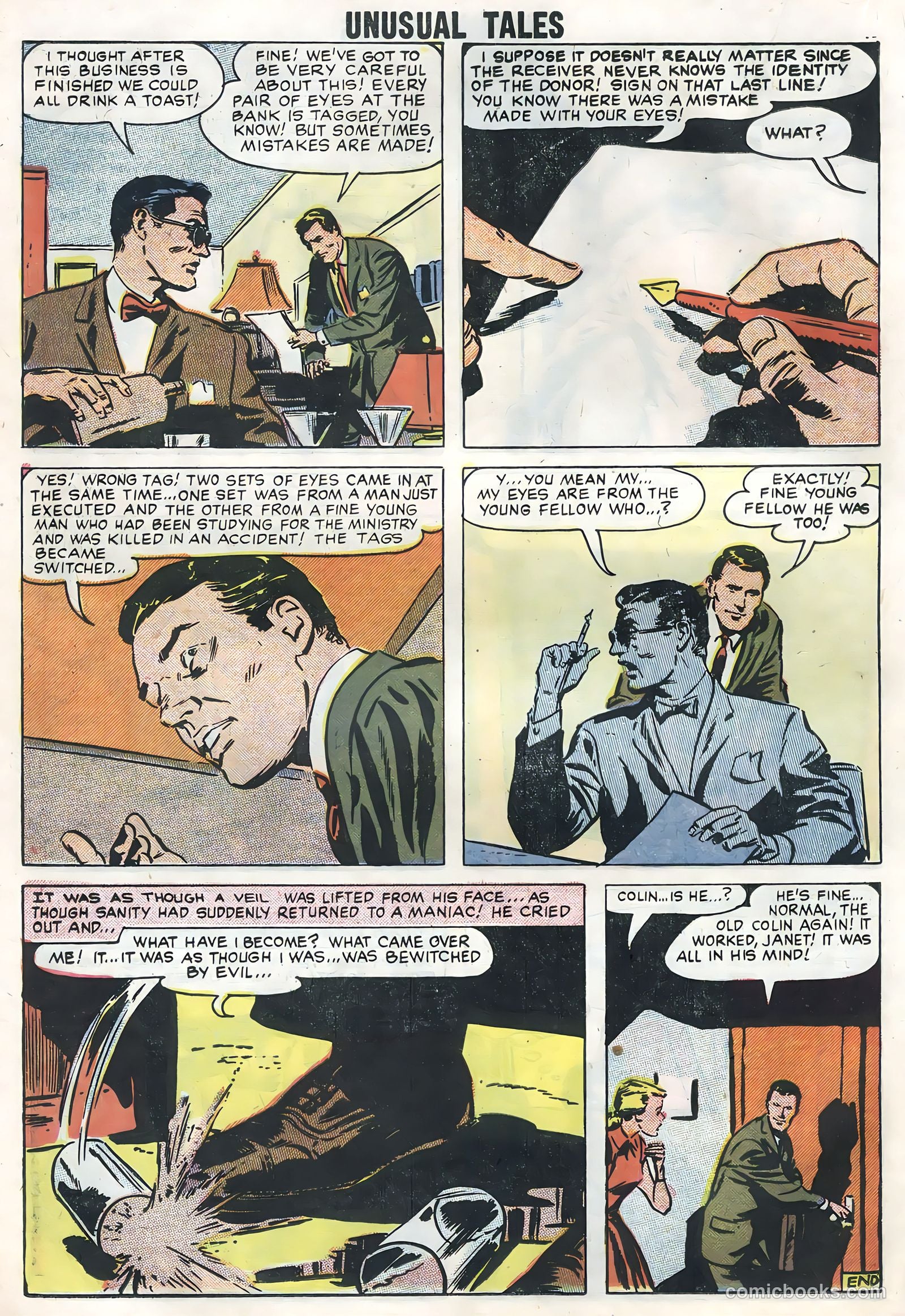 Unusual Tales #11 (1958) — page 42 of 68