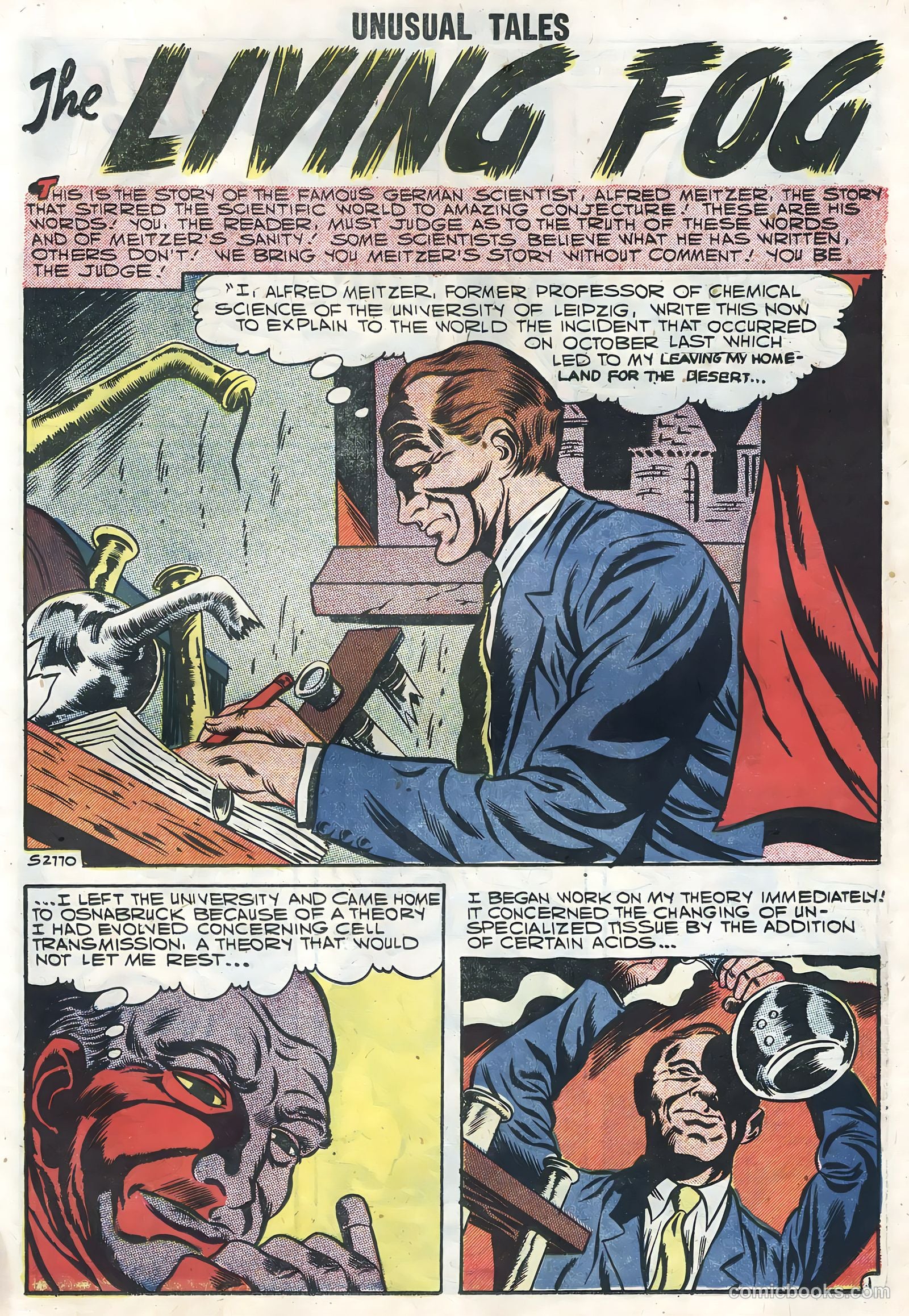 Unusual Tales #11 (1958) — page 43 of 68