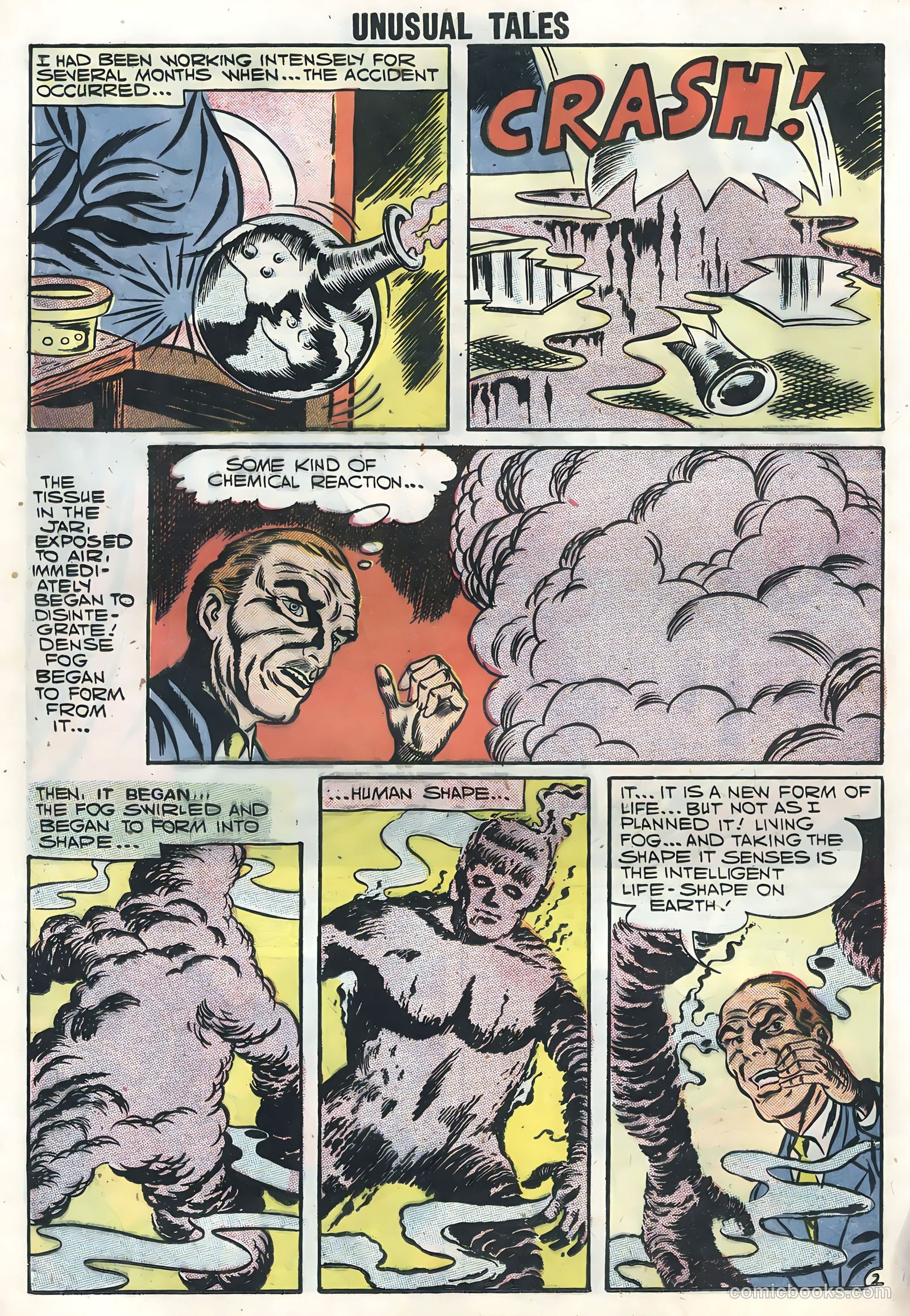 Unusual Tales #11 (1958) — page 44 of 68