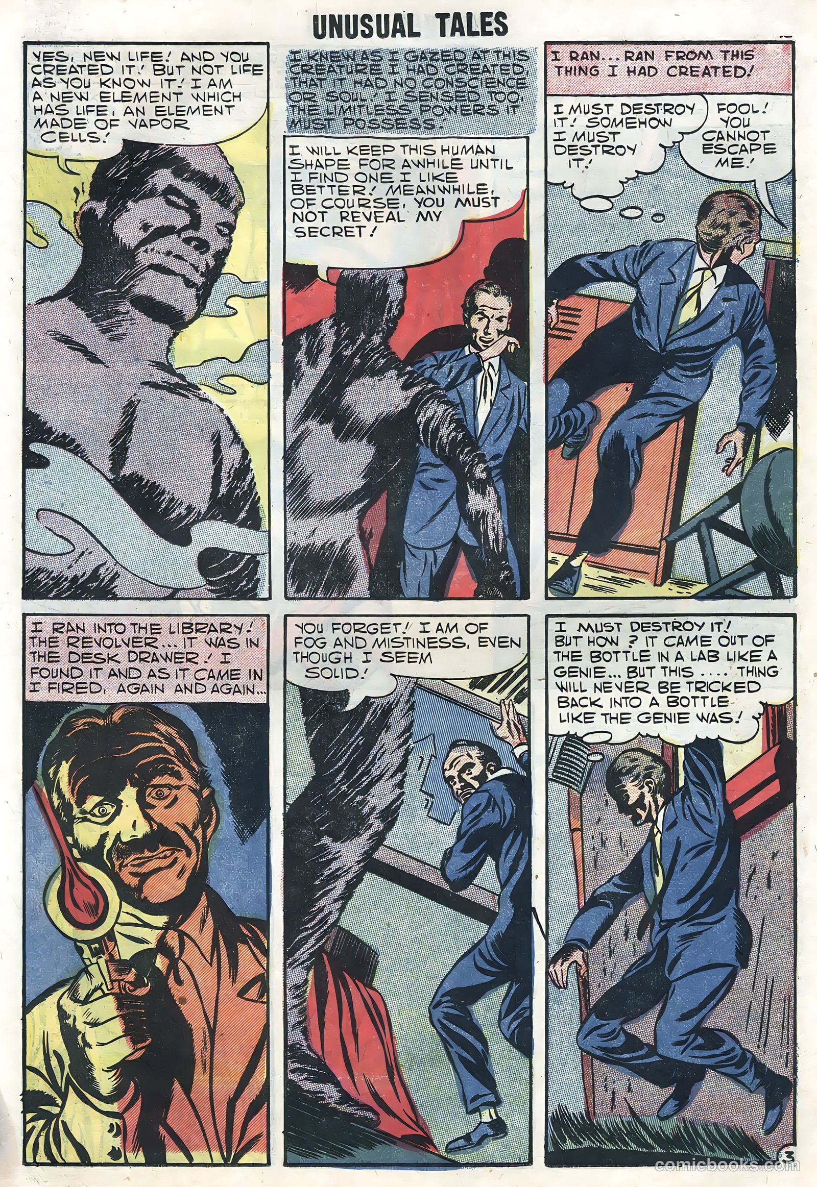 Unusual Tales #11 (1958) — page 45 of 68