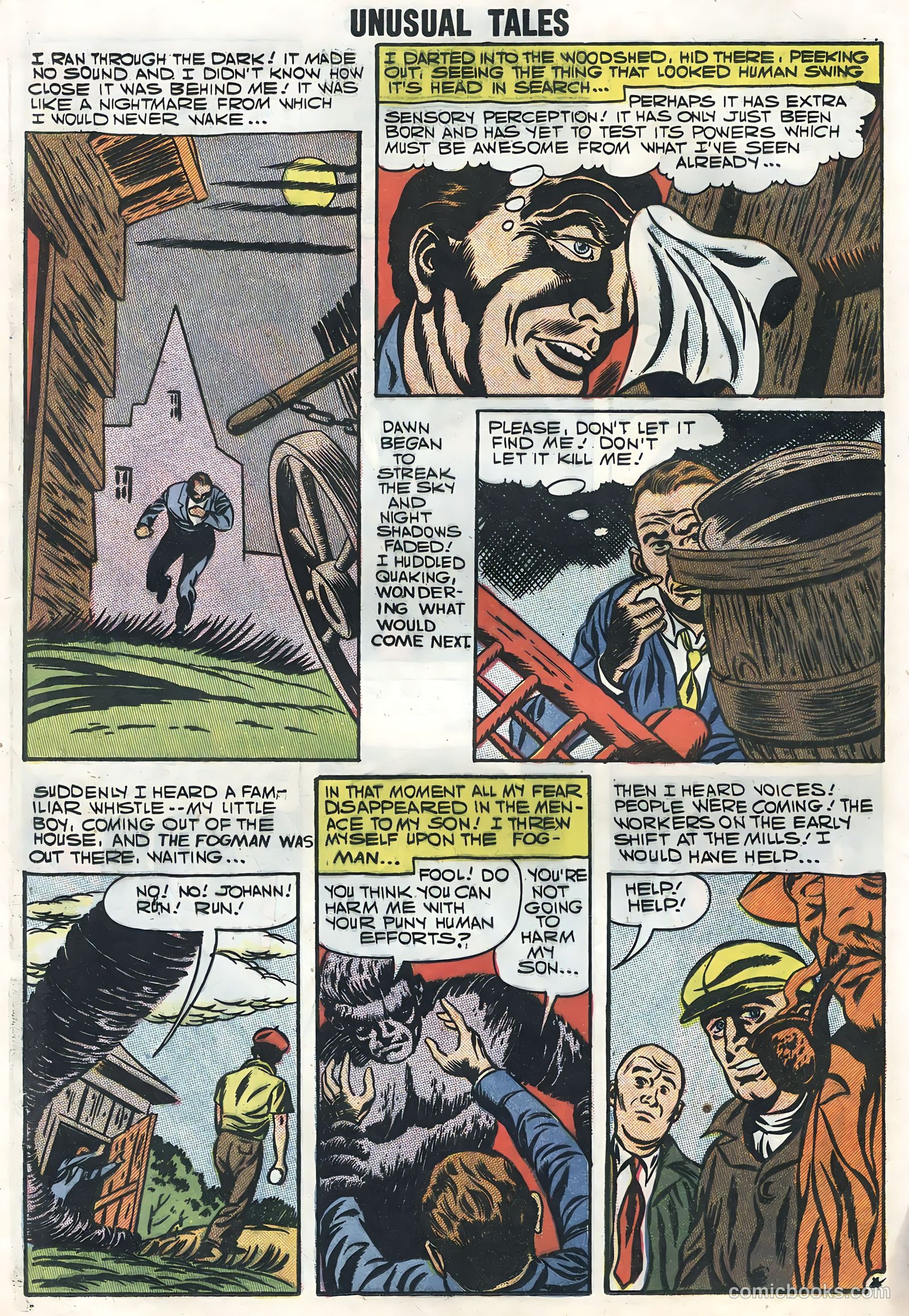 Unusual Tales #11 (1958) — page 46 of 68