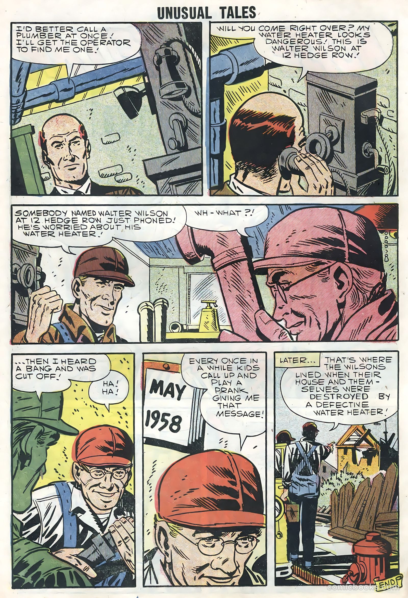 Unusual Tales #11 (1958) — page 50 of 68