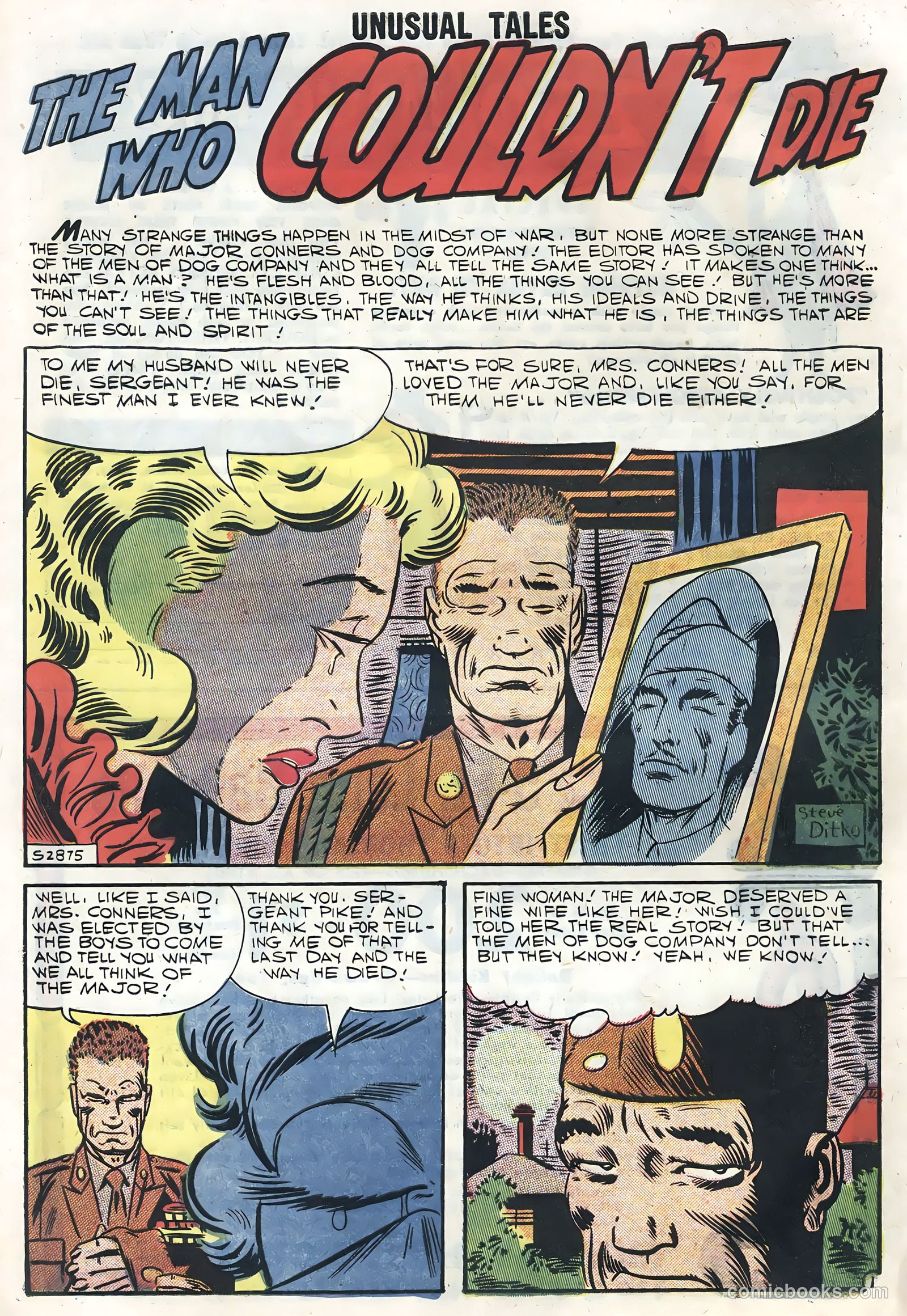 Unusual Tales #11 (1958) — page 54 of 68