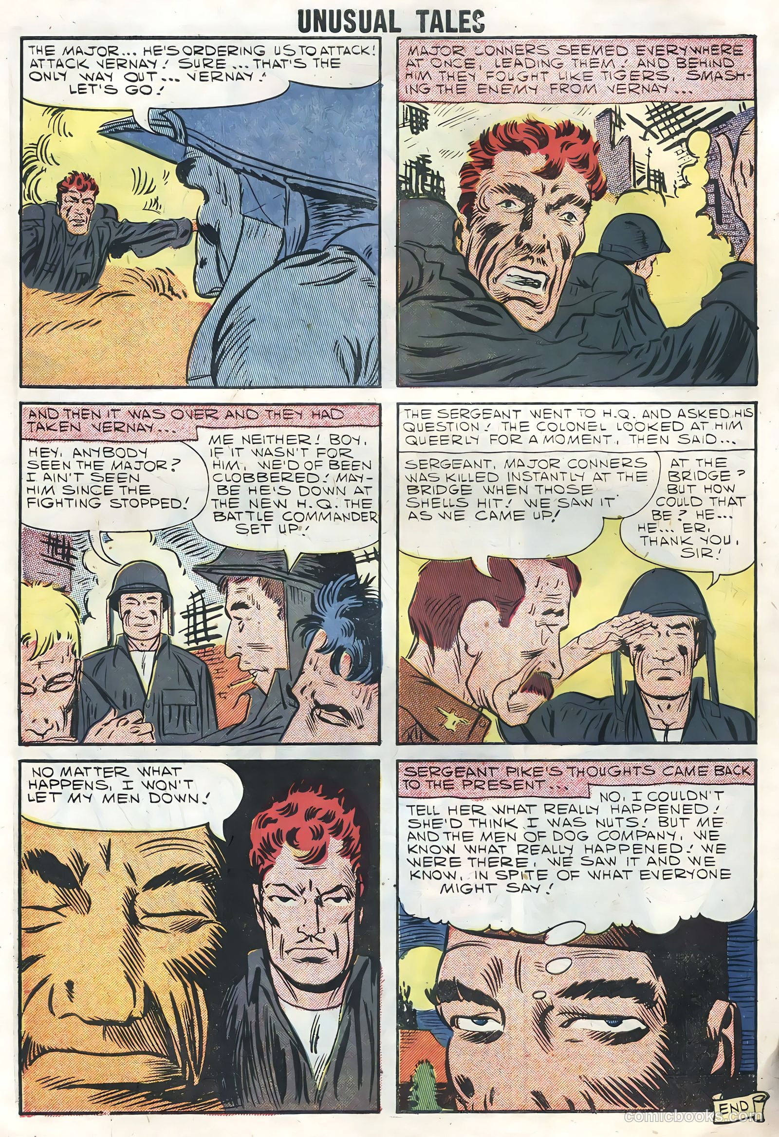 Unusual Tales #11 (1958) — page 58 of 68