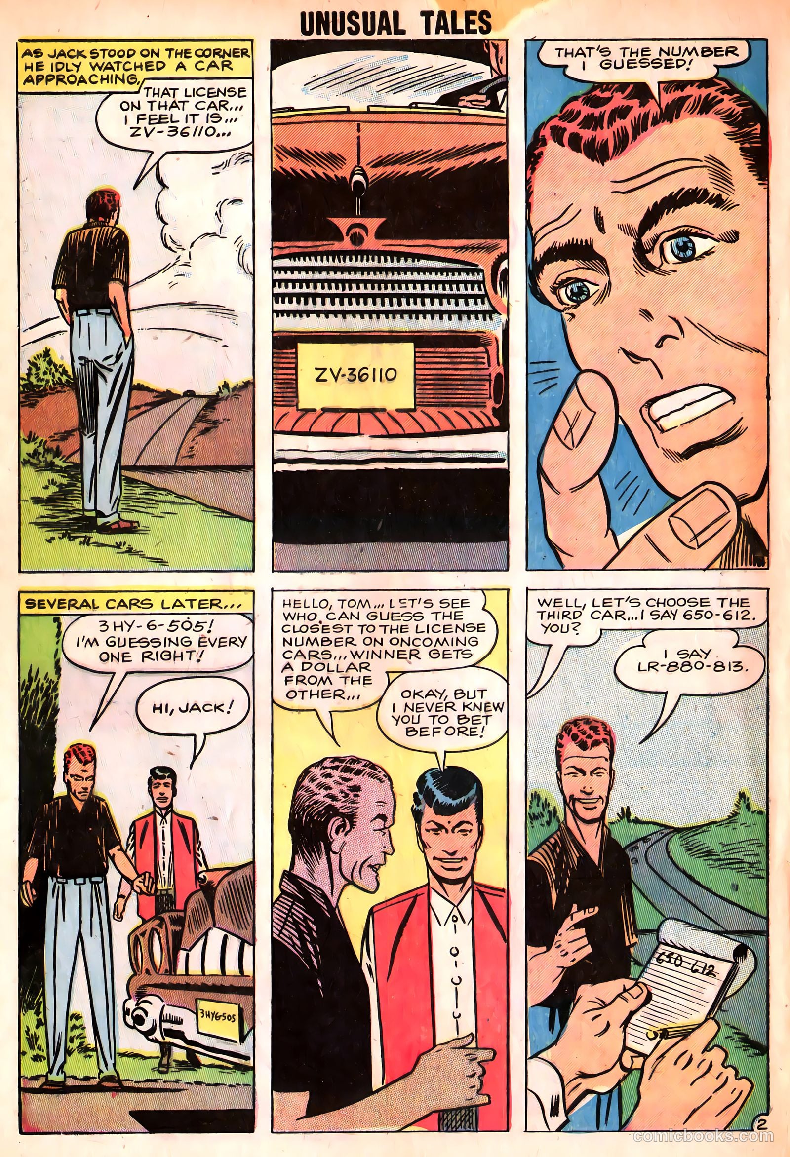 Unusual Tales #12 (1958) — page 4 of 37