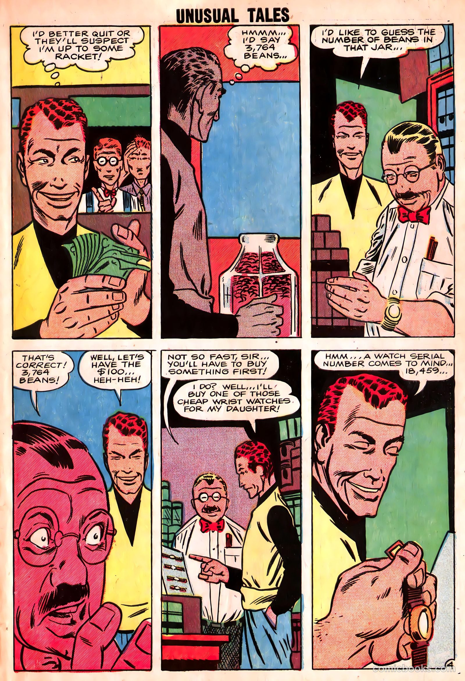 Unusual Tales #12 (1958) — page 7 of 37