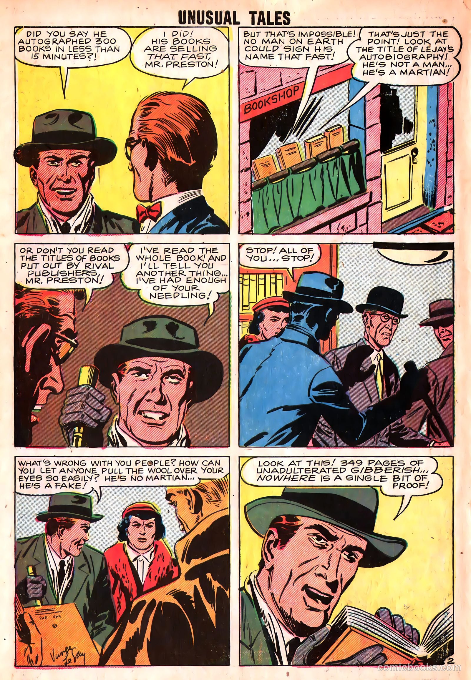 Unusual Tales #12 (1958) — page 10 of 37