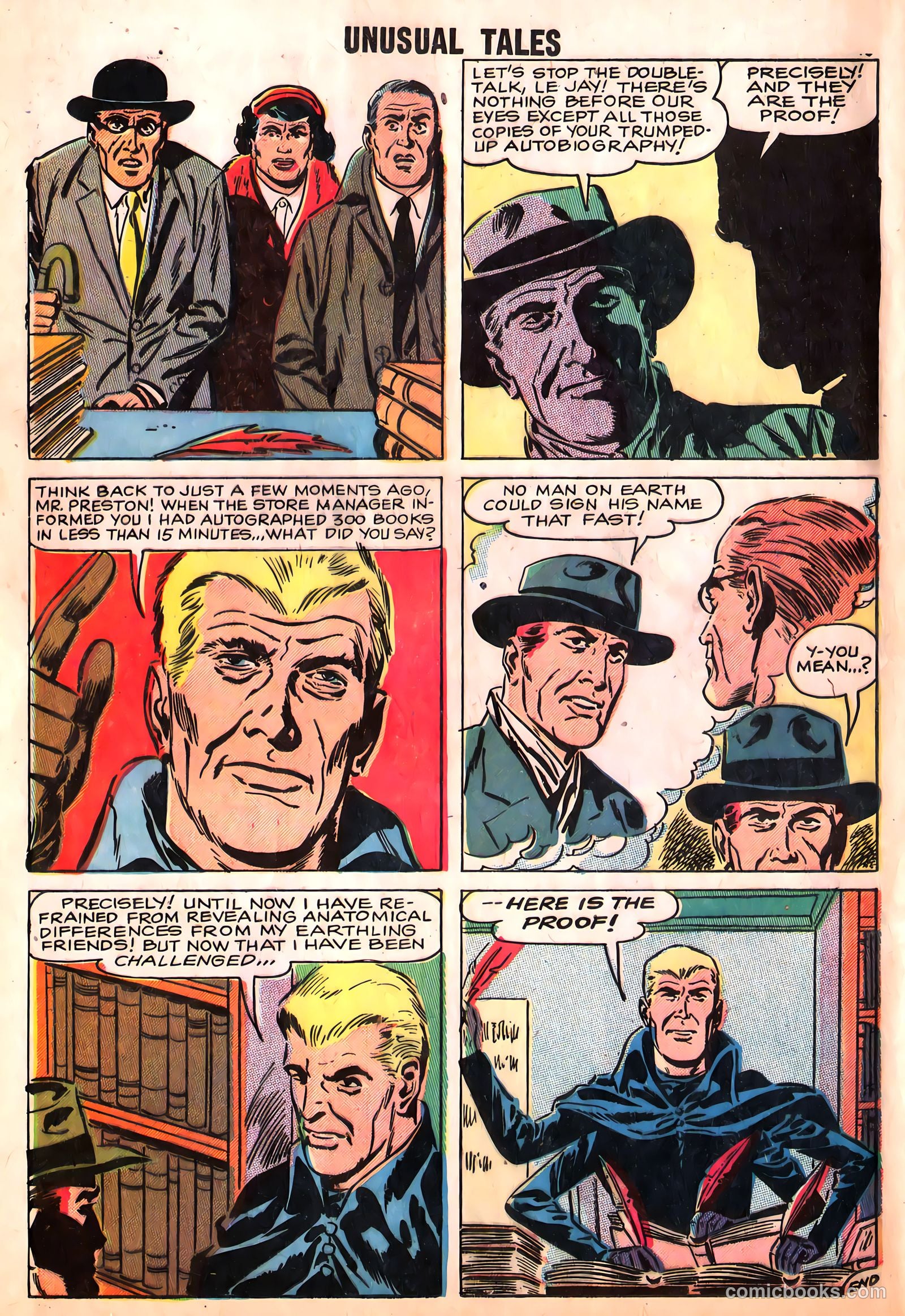 Unusual Tales #12 (1958) — page 12 of 37