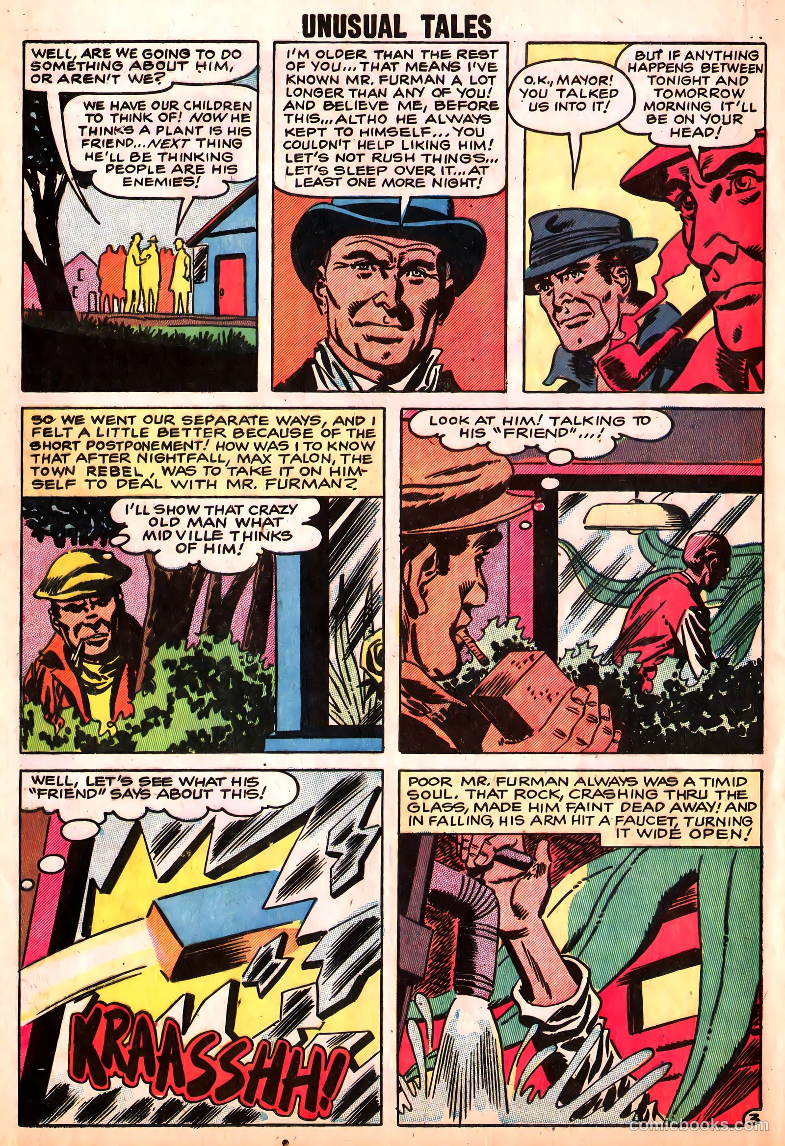 Unusual Tales #12 (1958) — page 16 of 37