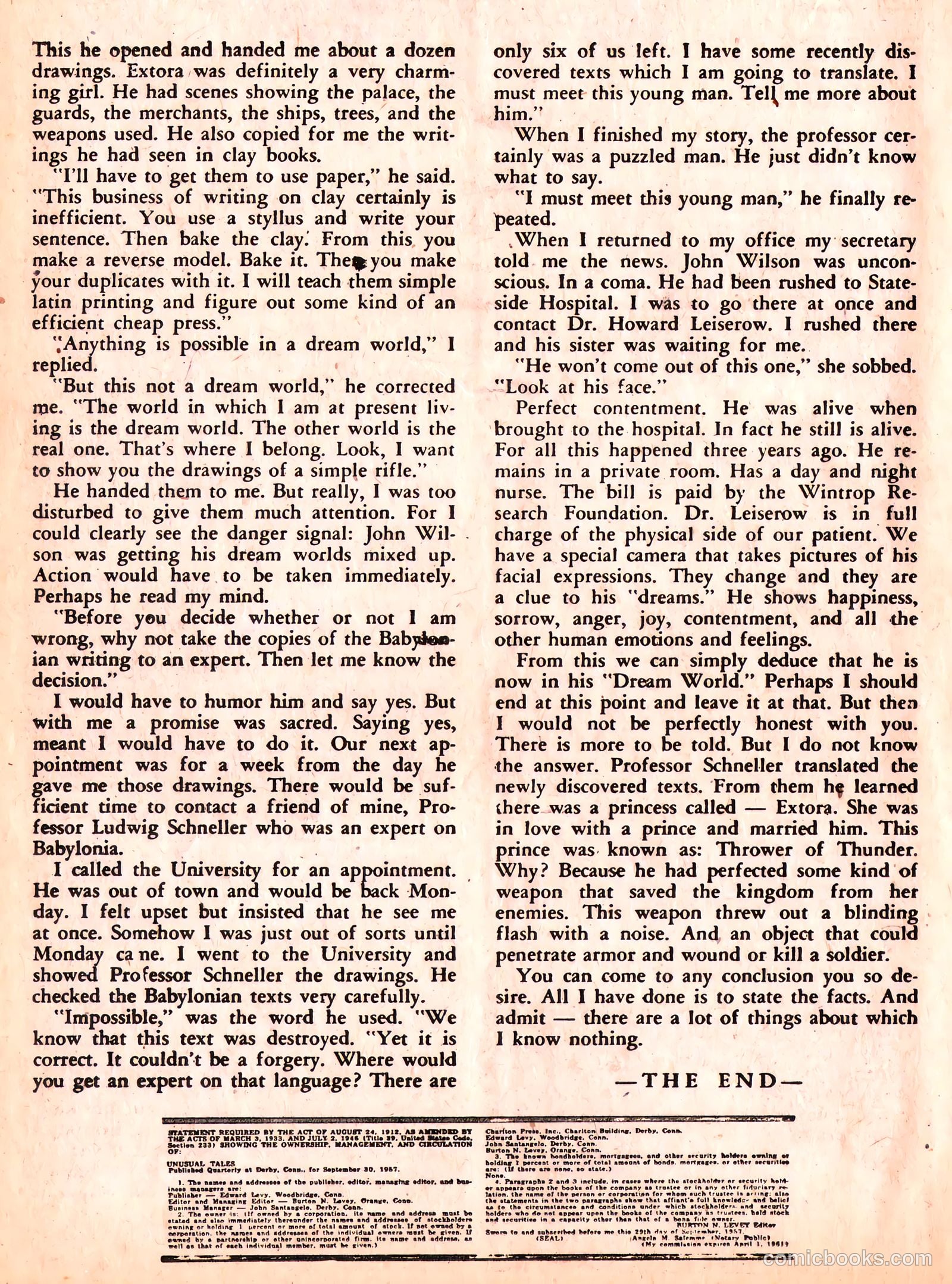 Unusual Tales #12 (1958) — page 20 of 37