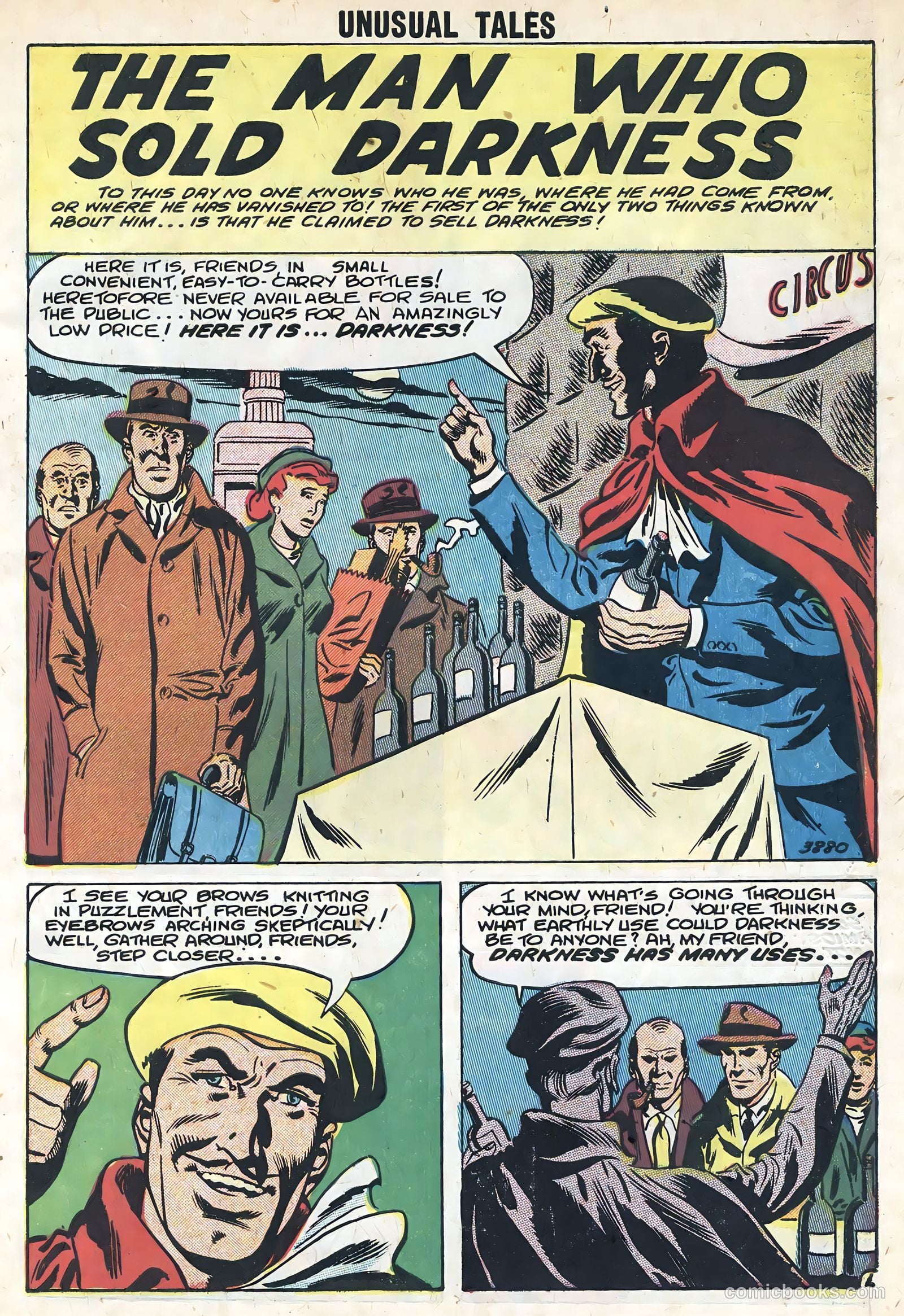 Unusual Tales #13 (1958) — page 3 of 36