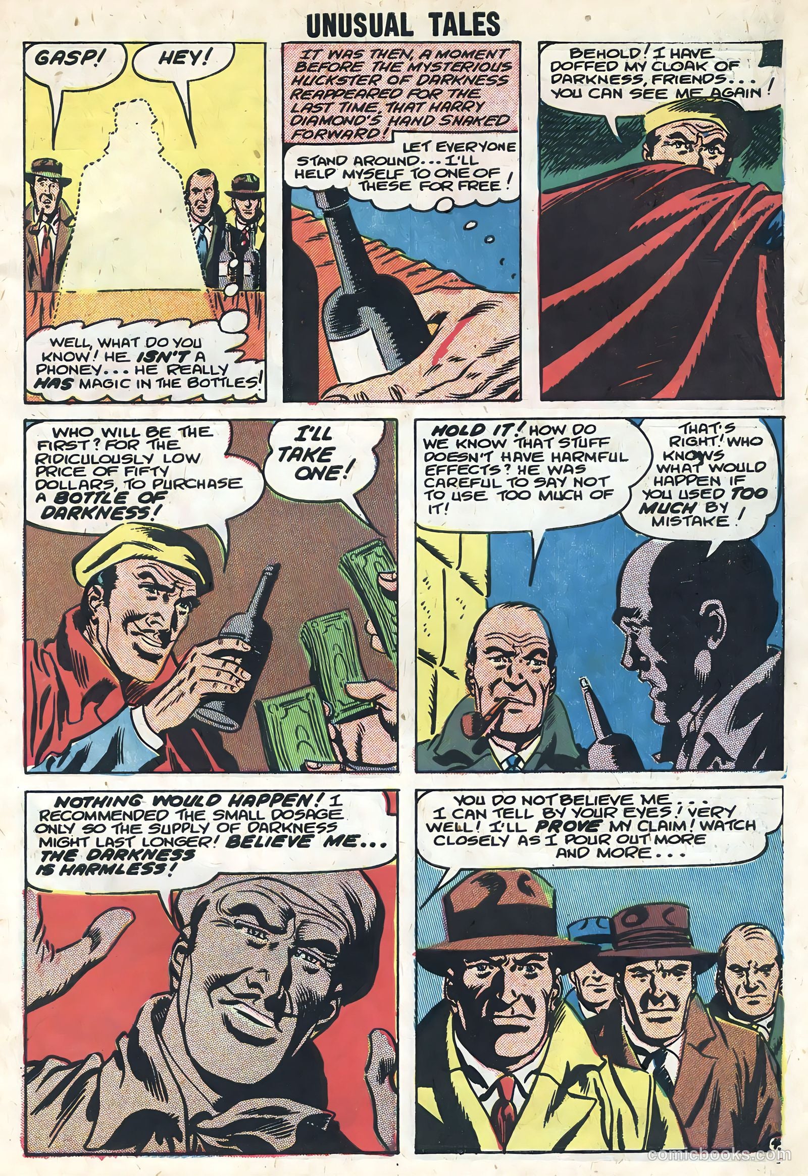 Unusual Tales #13 (1958) — page 7 of 36