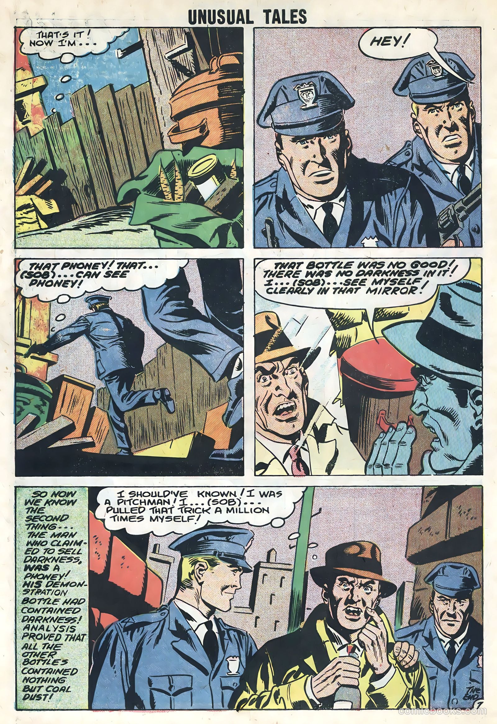 Unusual Tales #13 (1958) — page 10 of 36