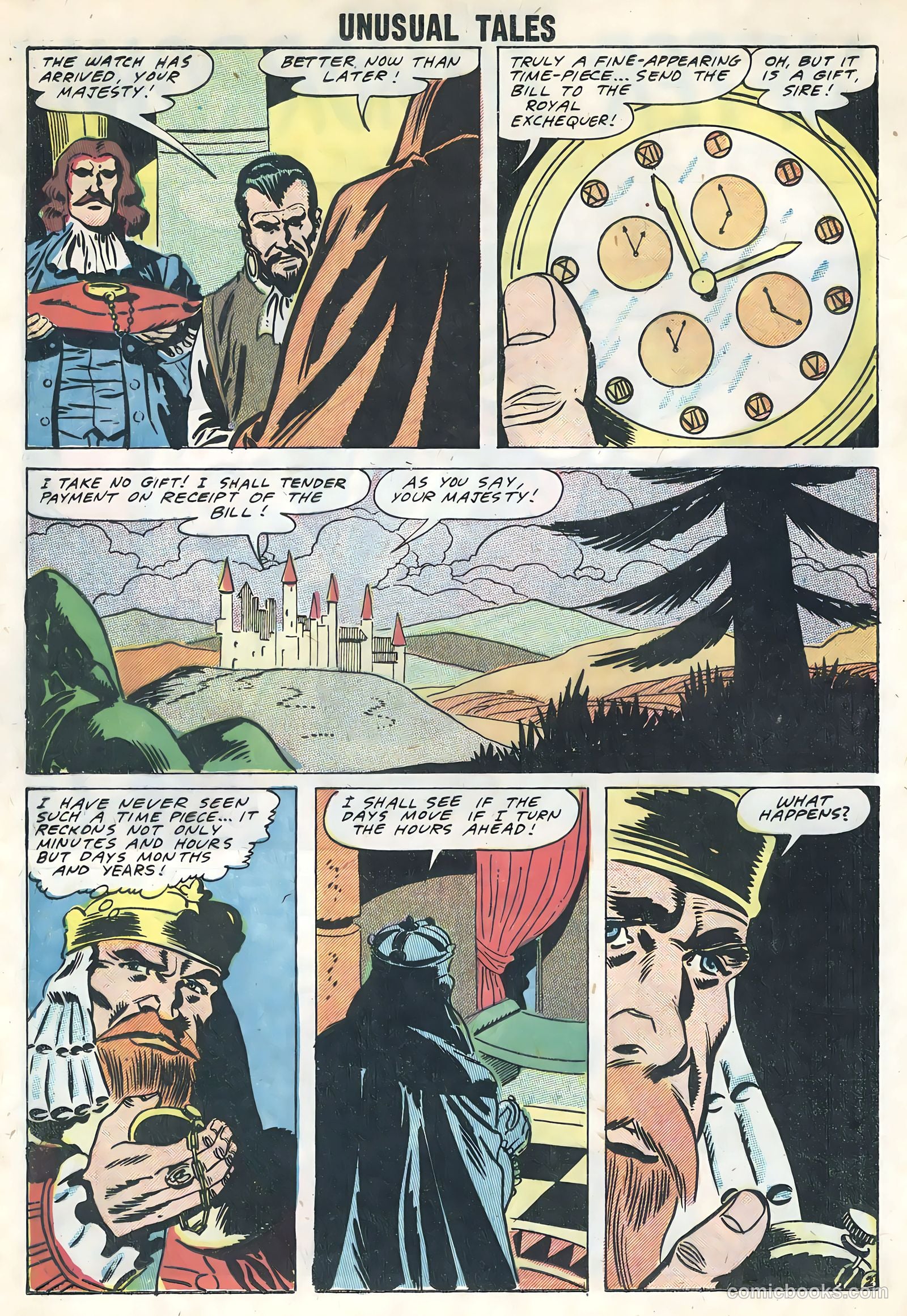 Unusual Tales #13 (1958) — page 12 of 36