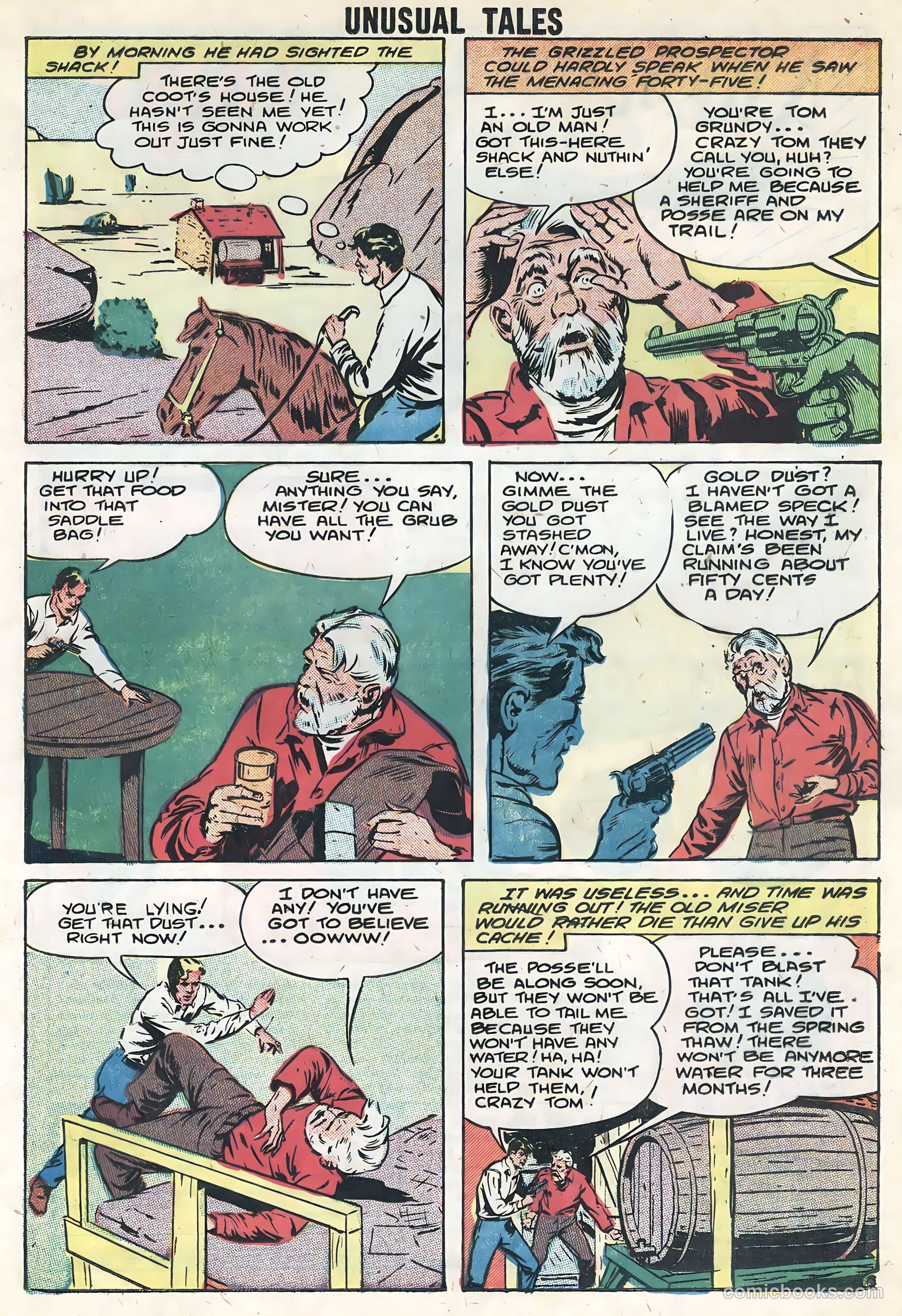 Unusual Tales #13 (1958) — page 21 of 36