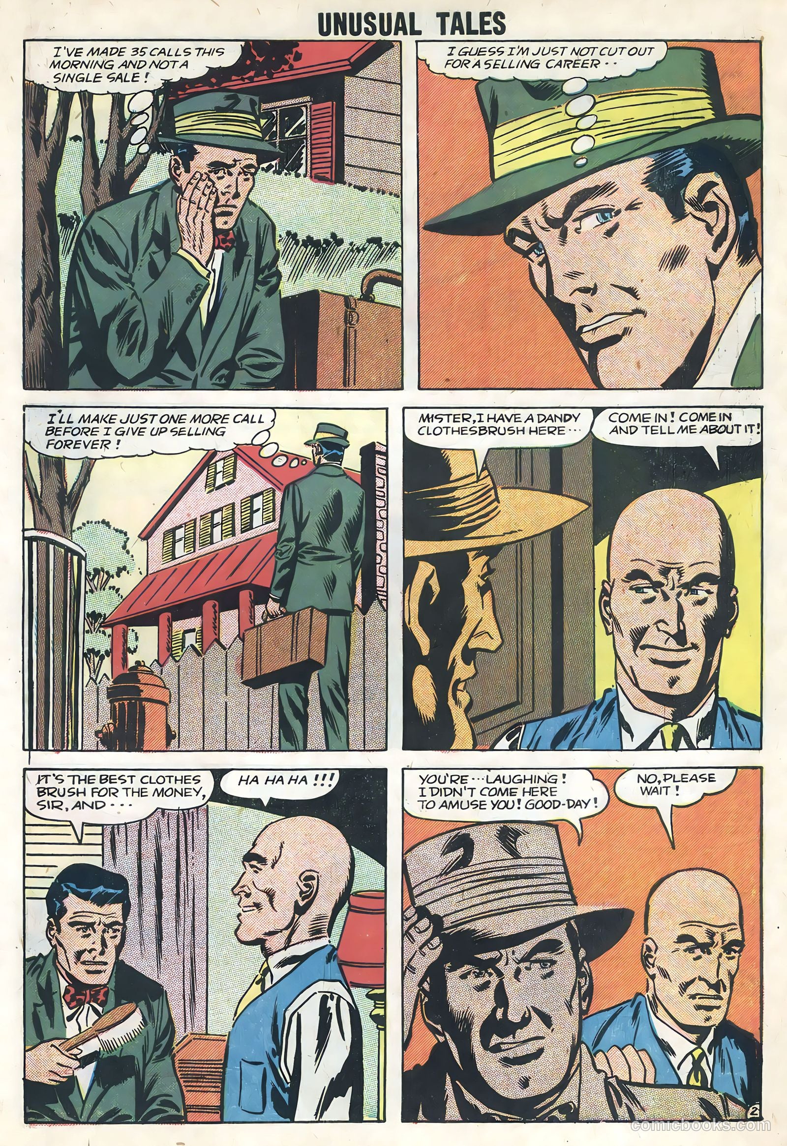 Unusual Tales #13 (1958) — page 27 of 36