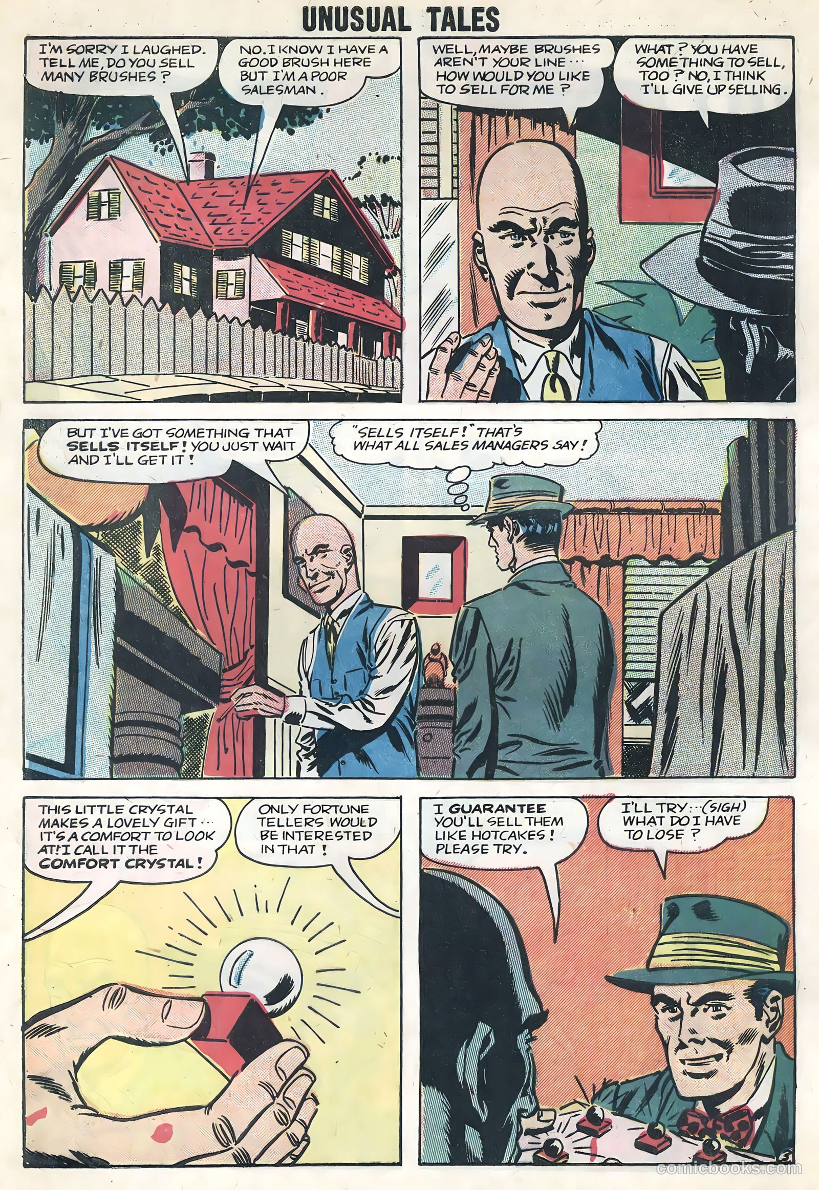 Unusual Tales #13 (1958) — page 28 of 36