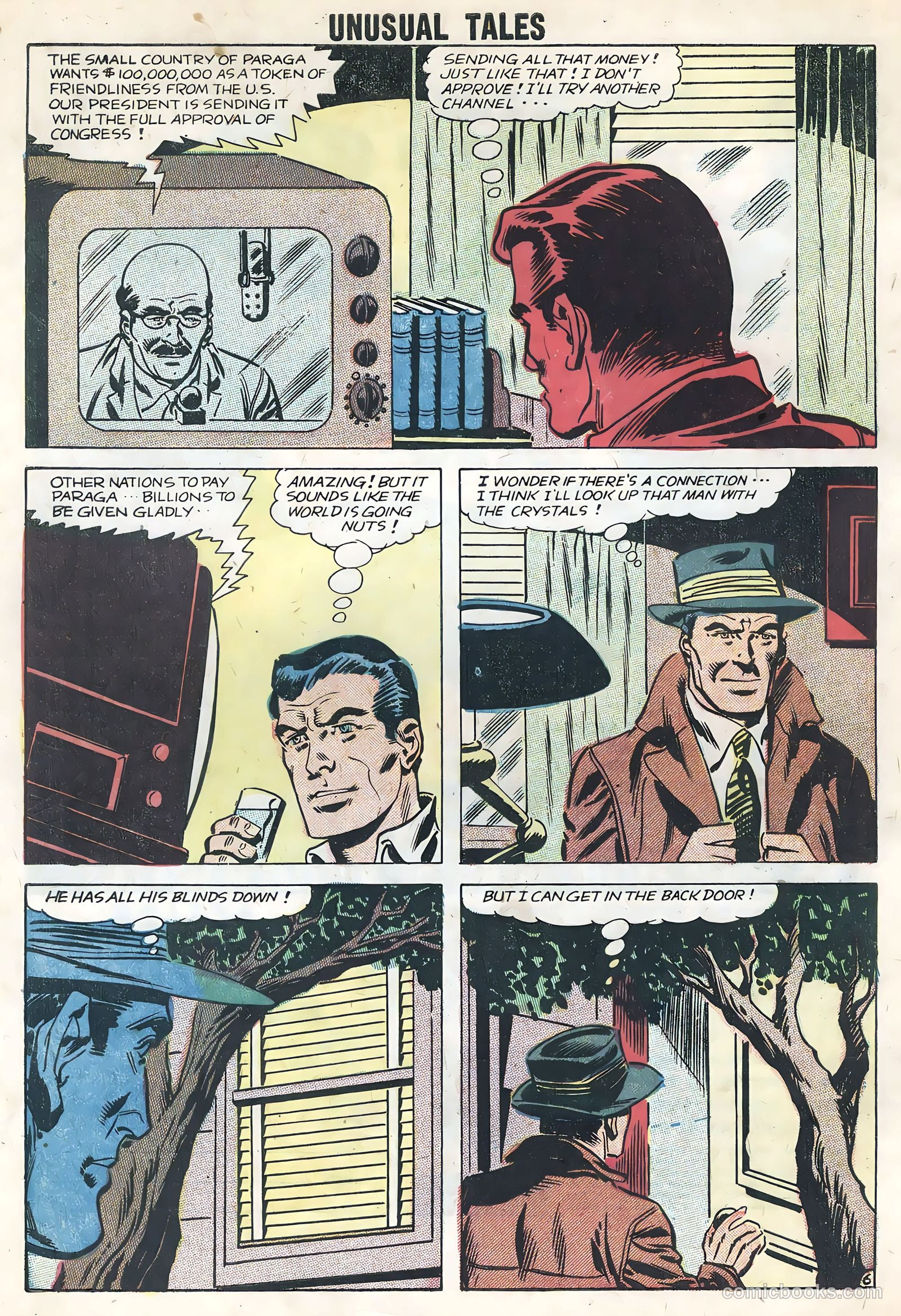 Unusual Tales #13 (1958) — page 32 of 36