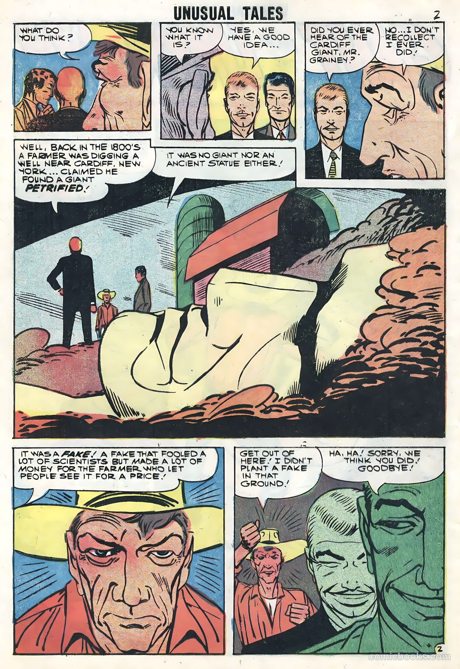 Unusual Tales #14 (1958) — page 4 of 36