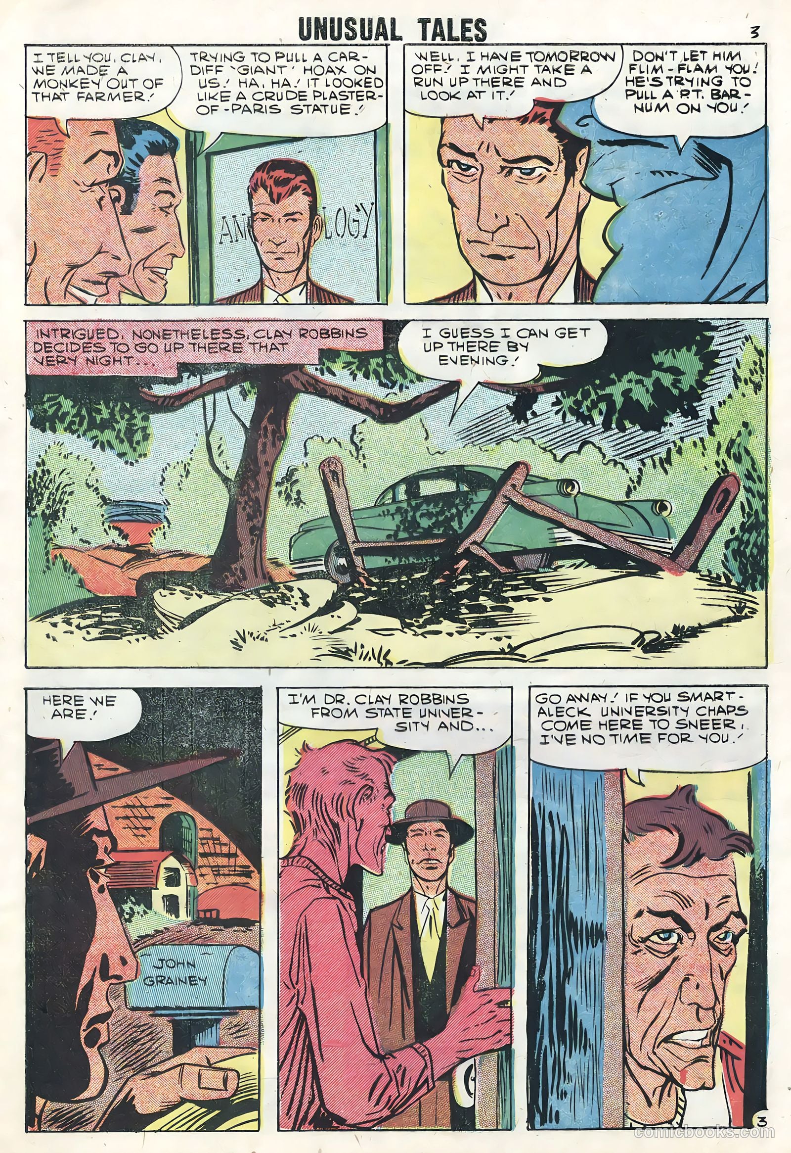 Unusual Tales #14 (1958) — page 5 of 36