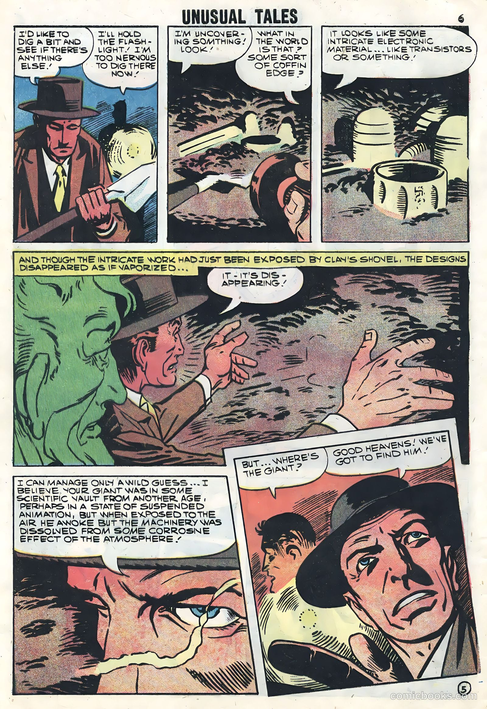 Unusual Tales #14 (1958) — page 8 of 36