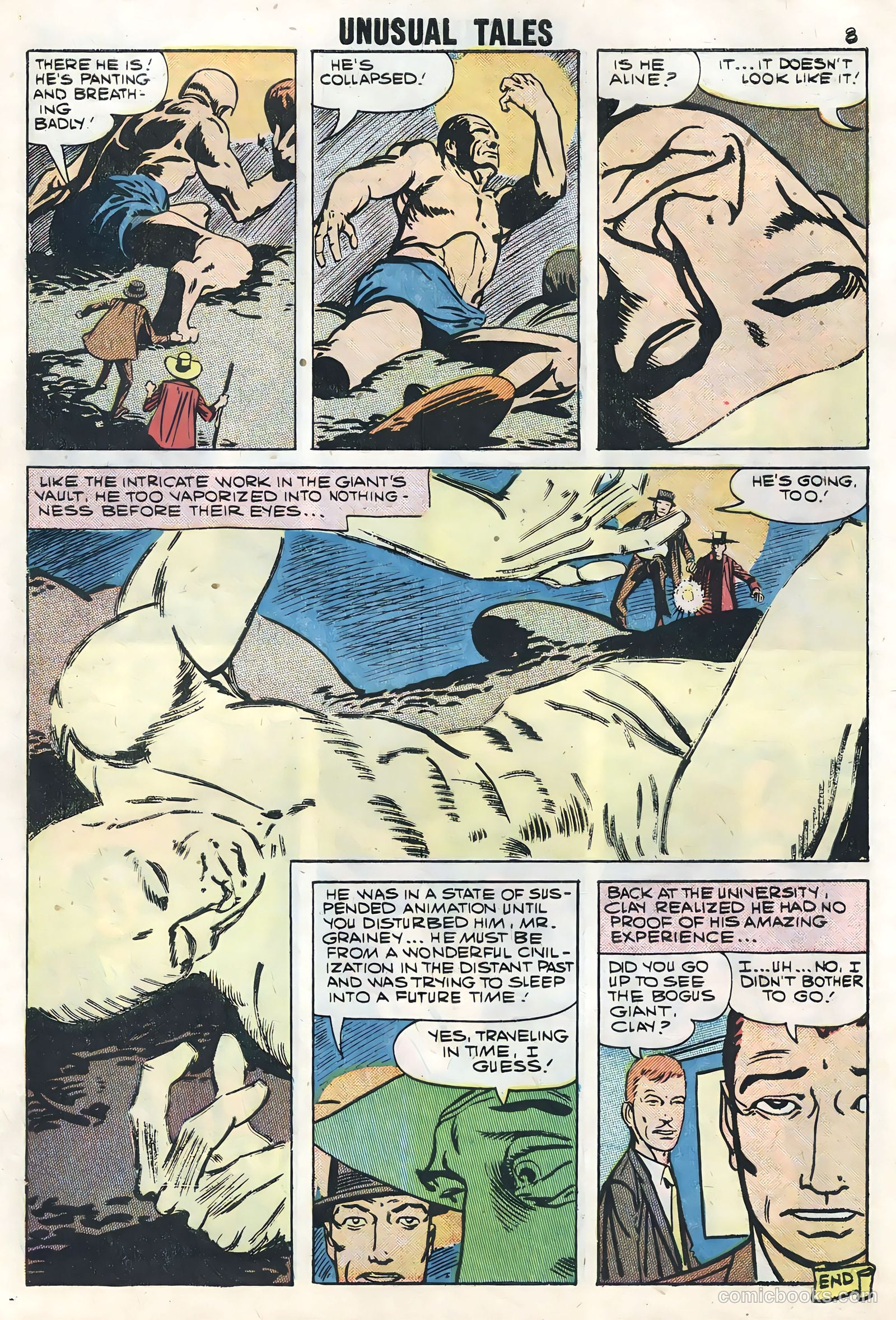 Unusual Tales #14 (1958) — page 10 of 36