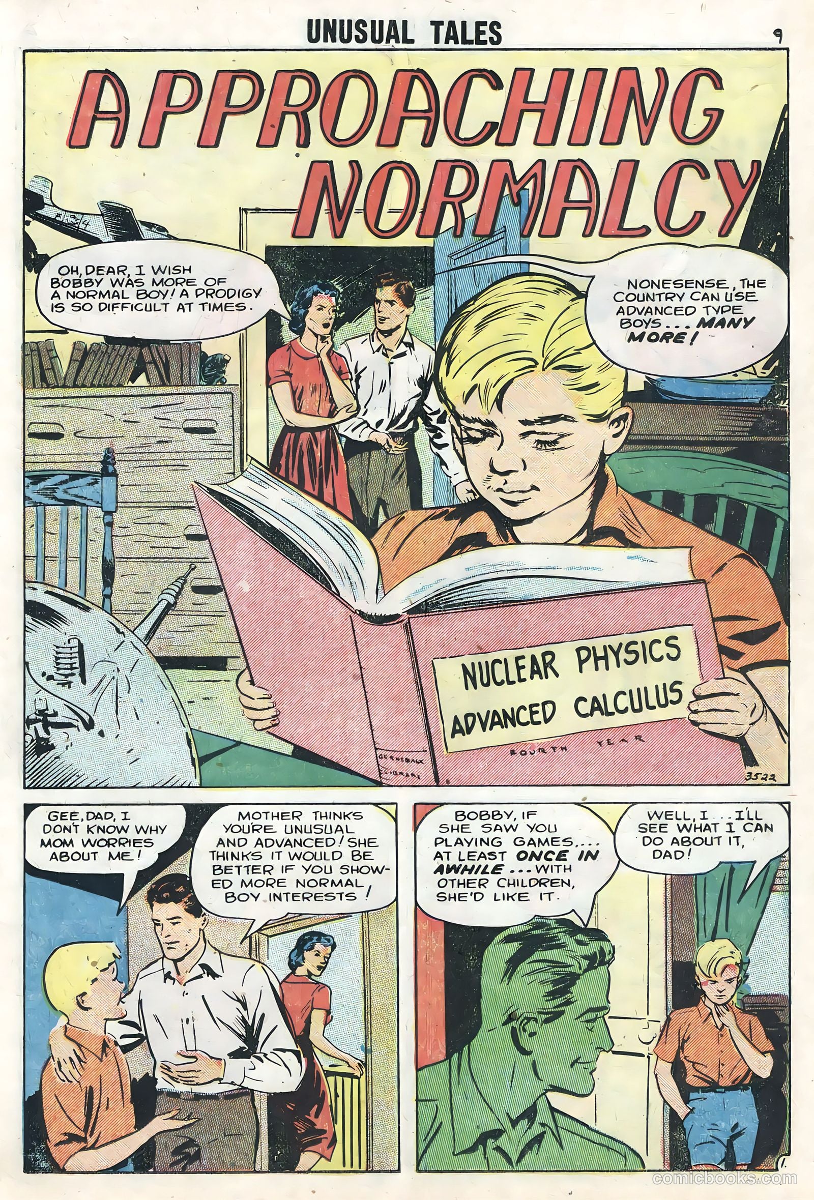 Unusual Tales #14 (1958) — page 11 of 36