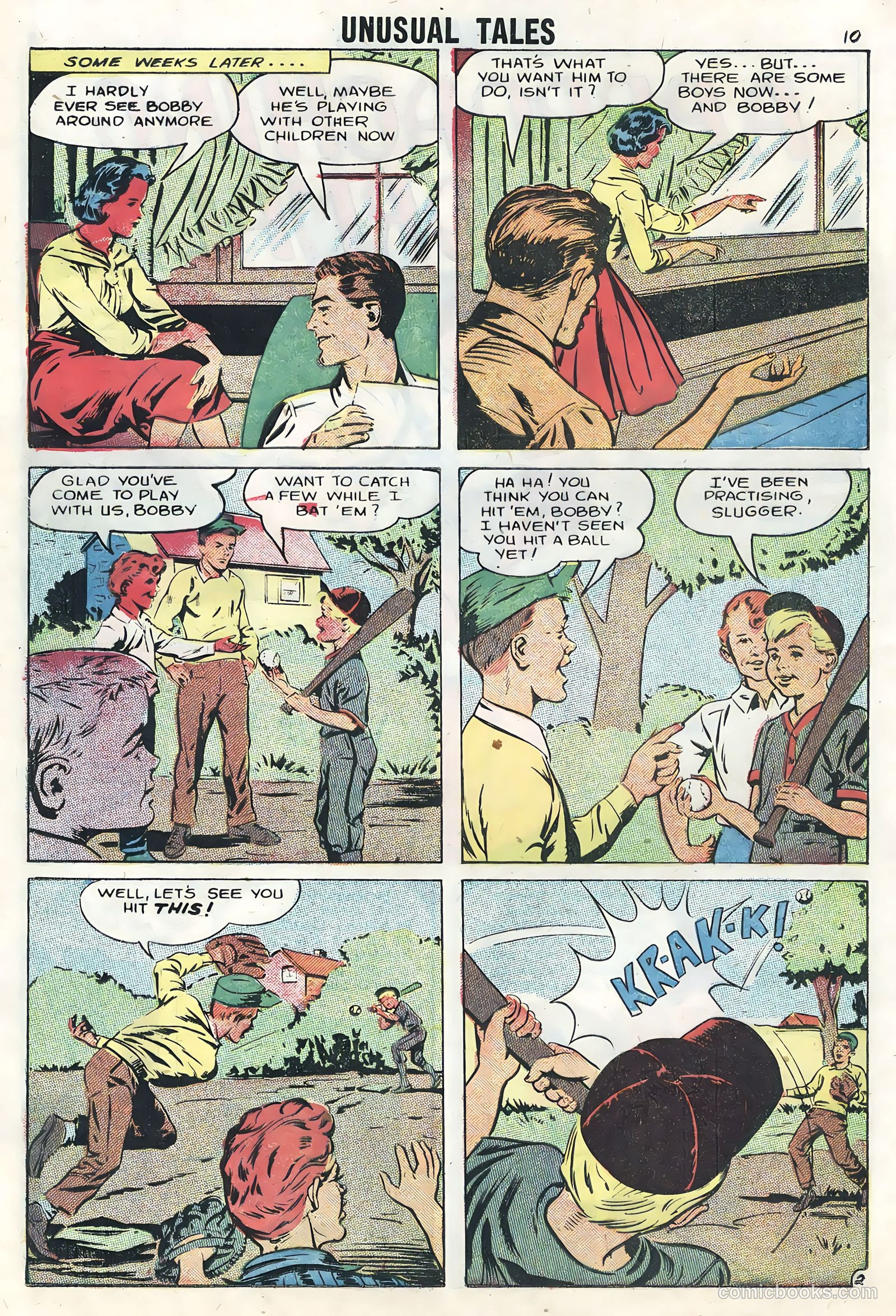 Unusual Tales #14 (1958) — page 12 of 36