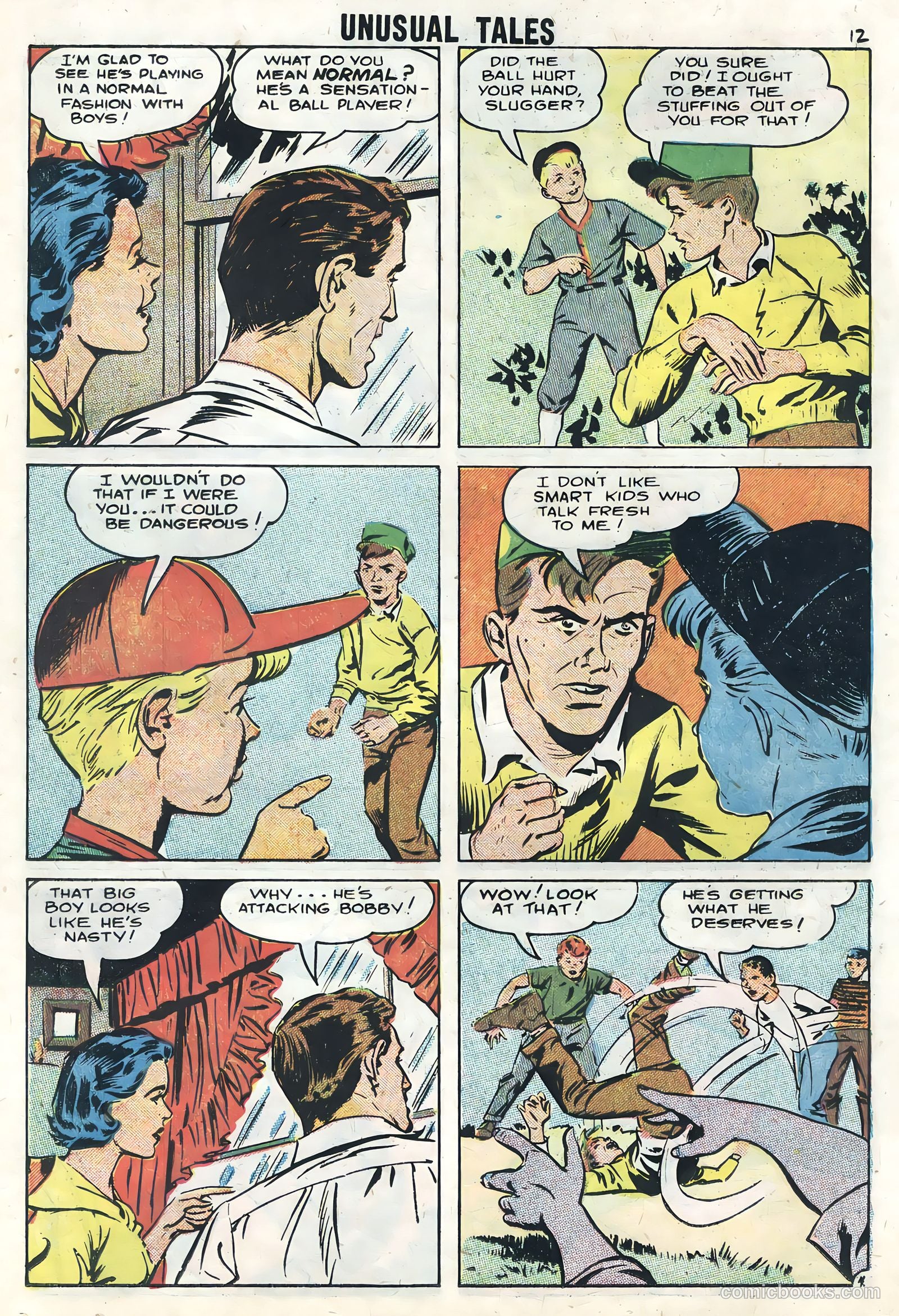 Unusual Tales #14 (1958) — page 14 of 36