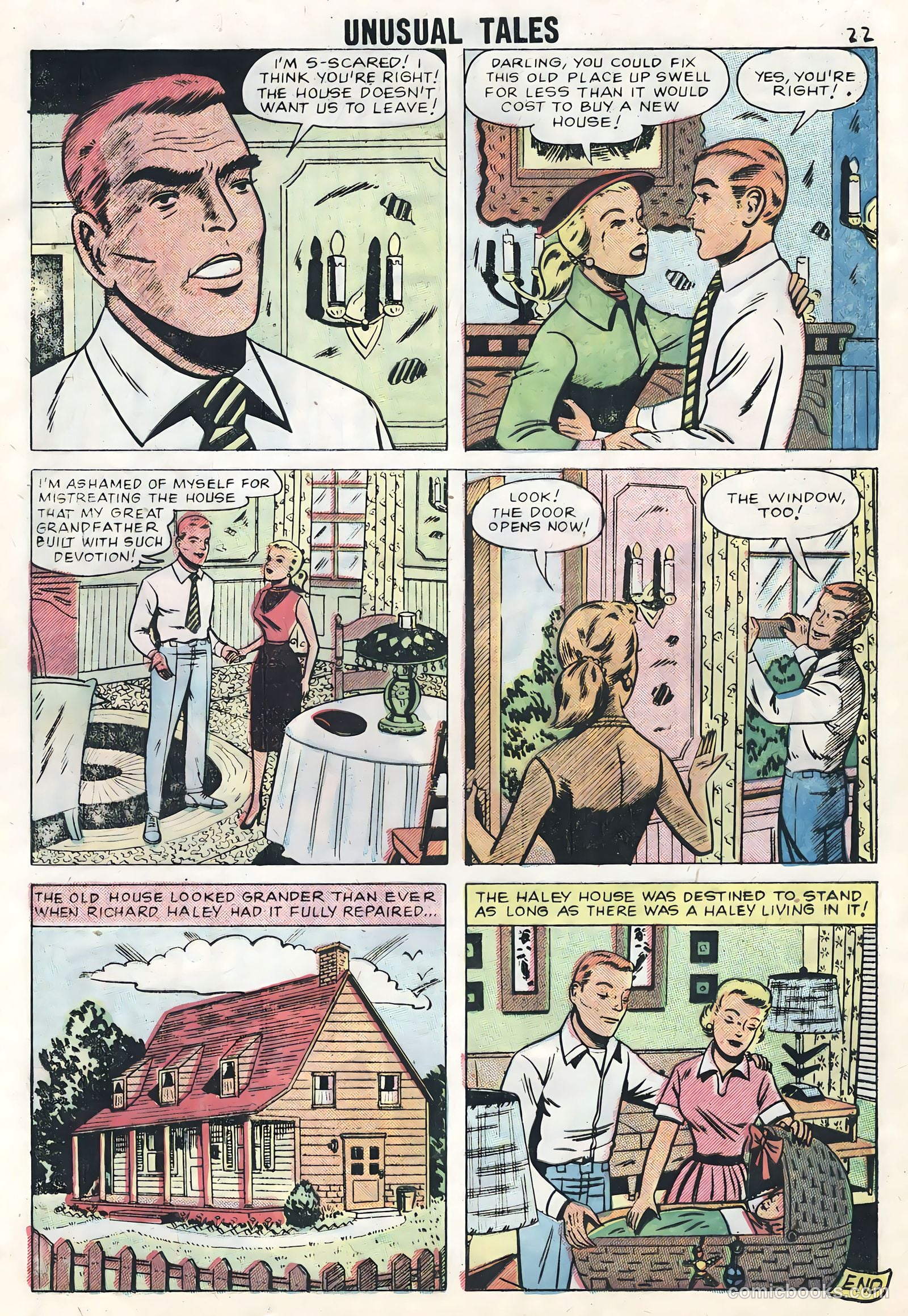 Unusual Tales #14 (1958) — page 24 of 36