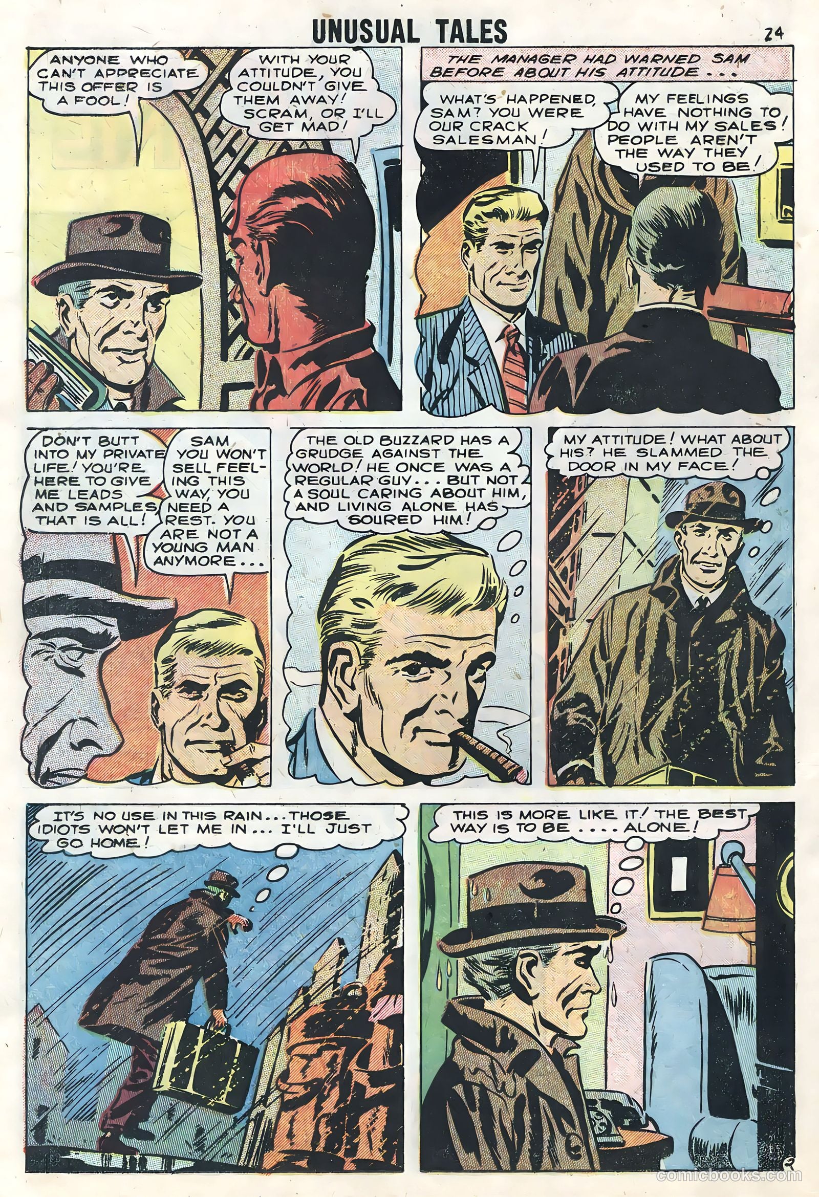 Unusual Tales #14 (1958) — page 26 of 36